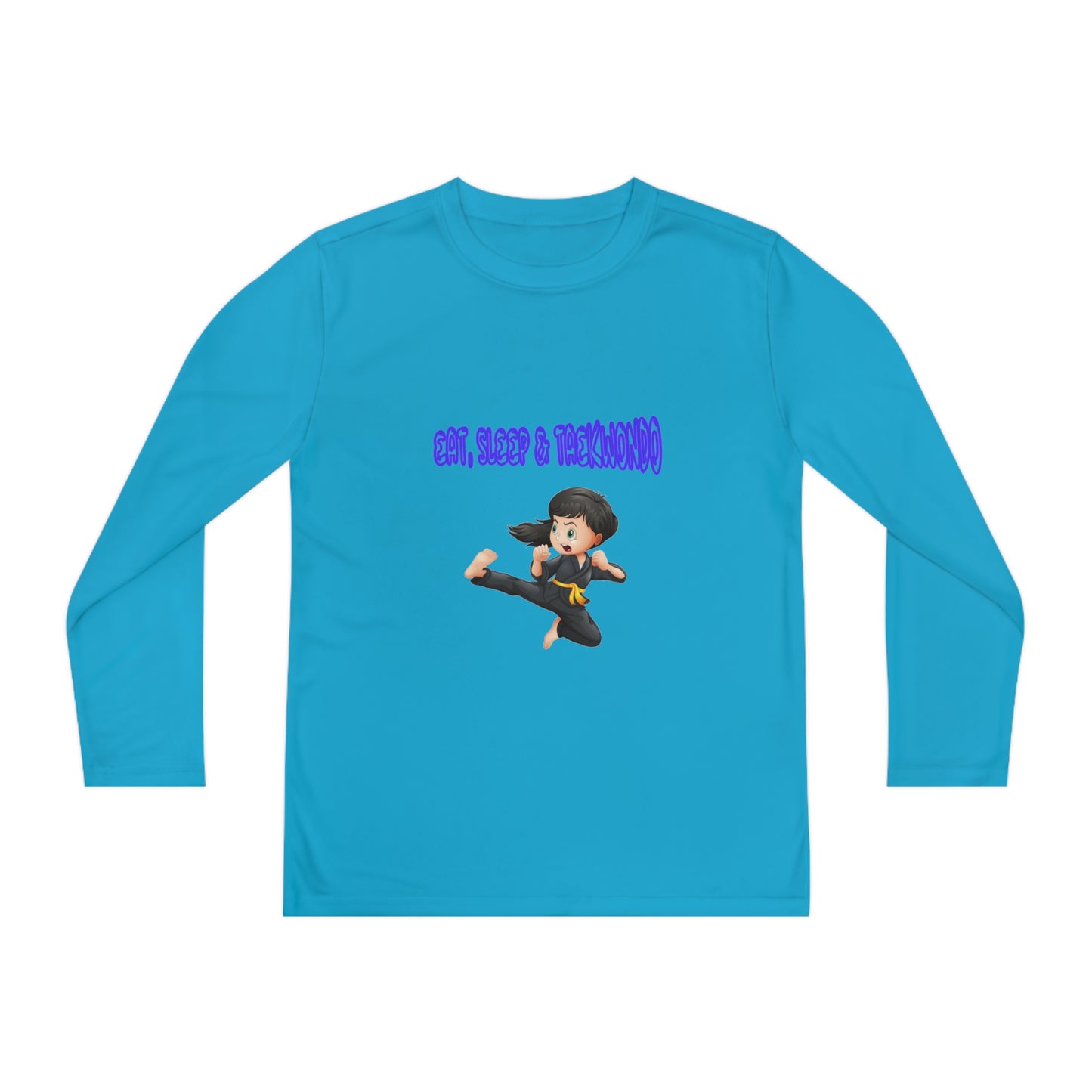 Taekwondo Youth Long Sleeve Competitor Tee