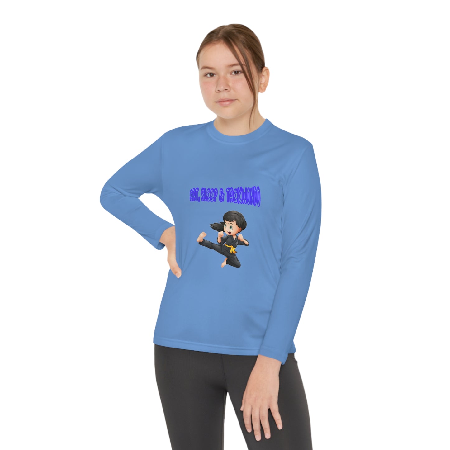 Taekwondo Youth Long Sleeve Competitor Tee