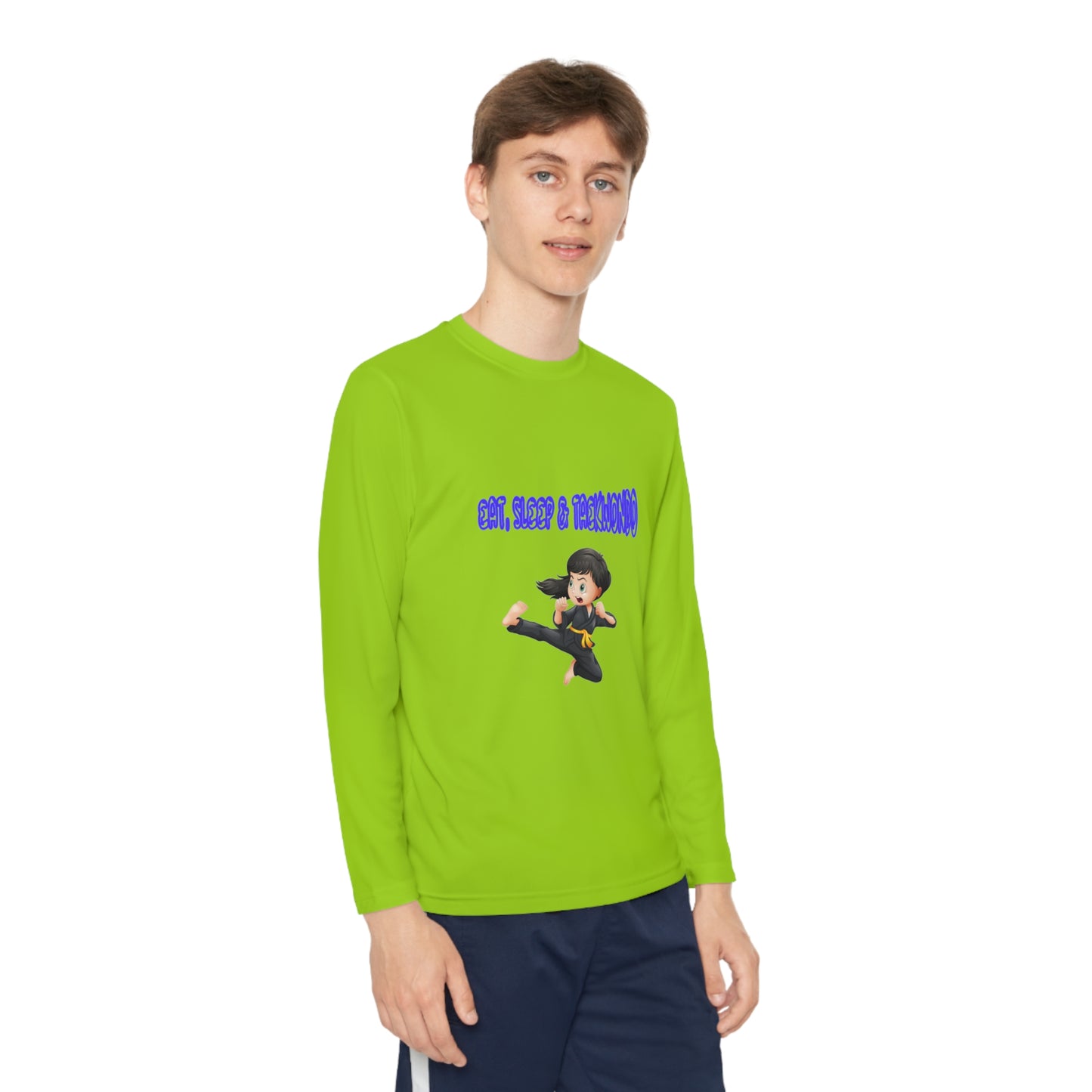 Taekwondo Youth Long Sleeve Competitor Tee