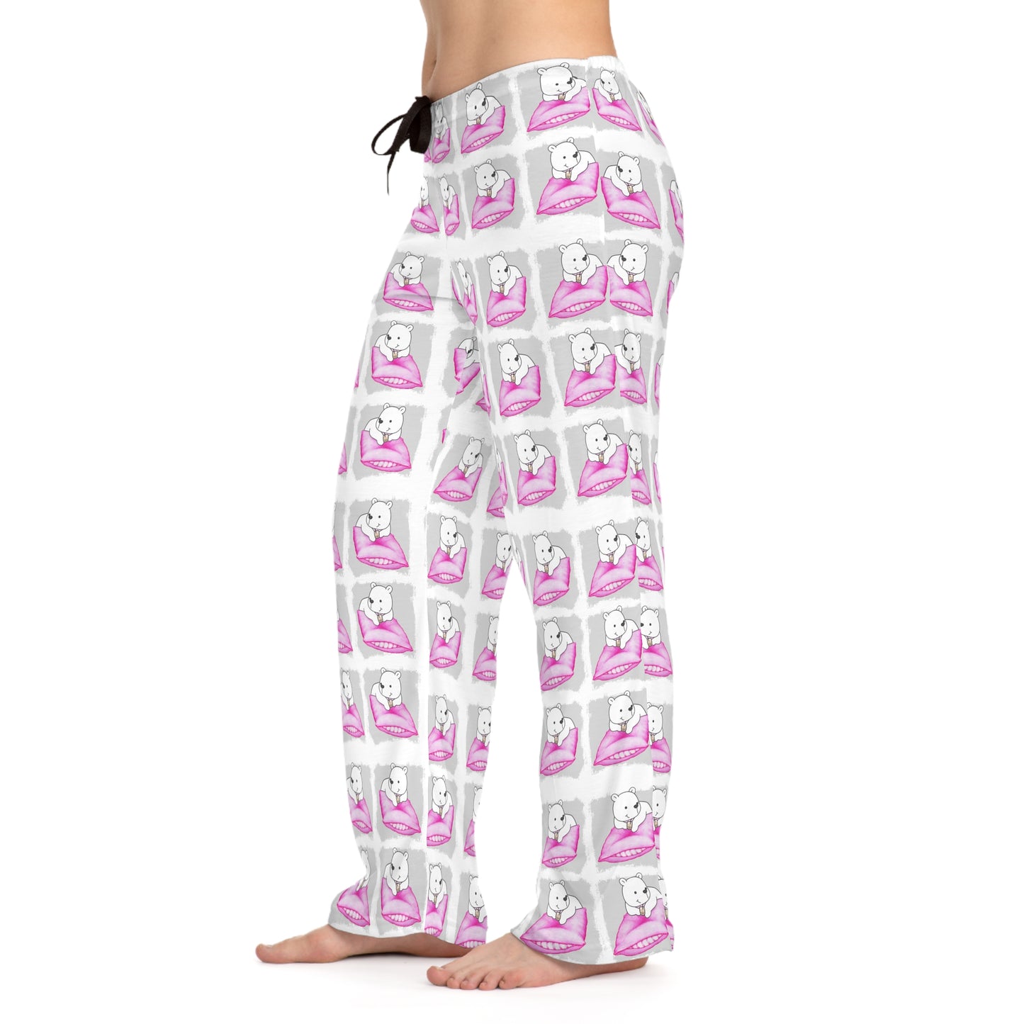 Boba Bear Pillow Women's Pajama Pants