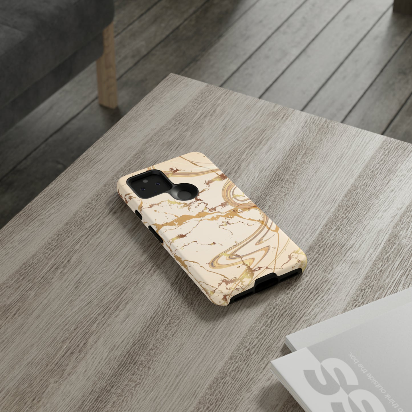 Gold Marble Tough Cases