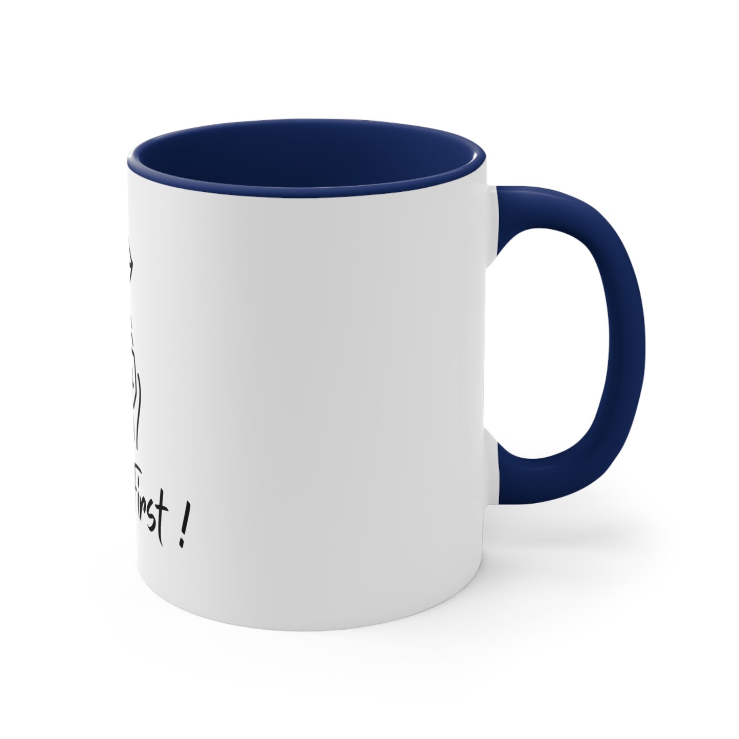 Shhhh Coffee First Accent Coffee Mug, 11oz