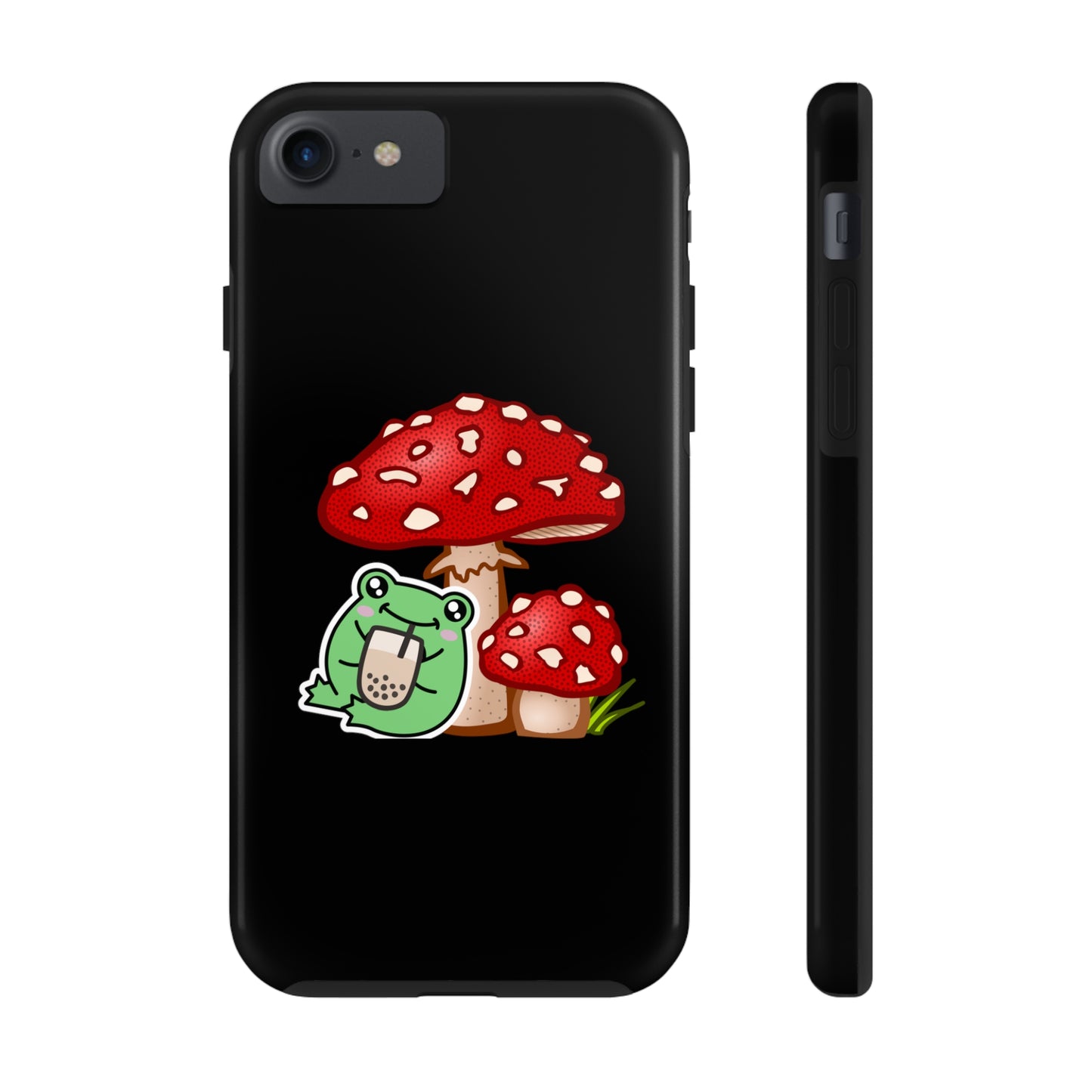 Frog Mushroom Tough Phone Cases