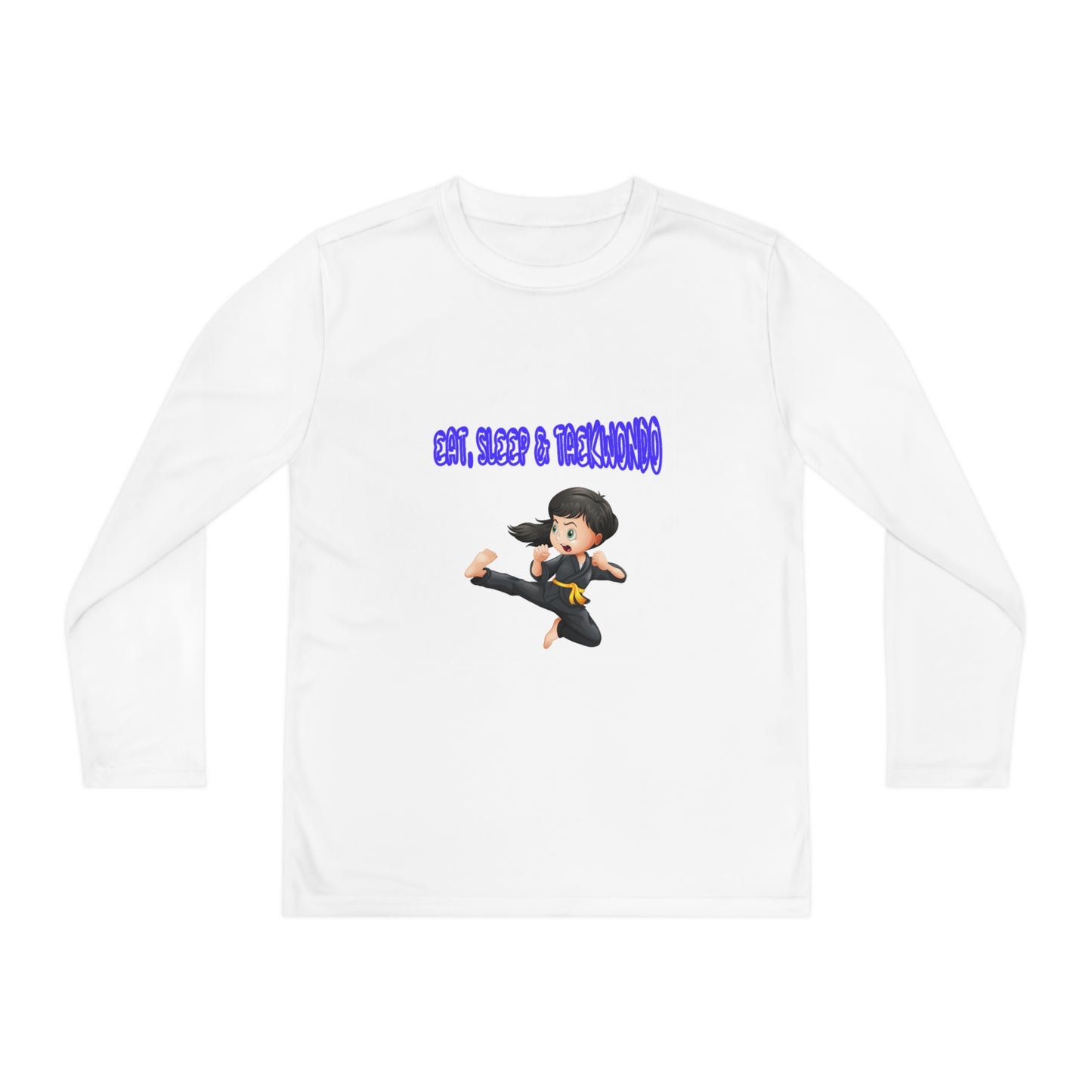 Taekwondo Youth Long Sleeve Competitor Tee