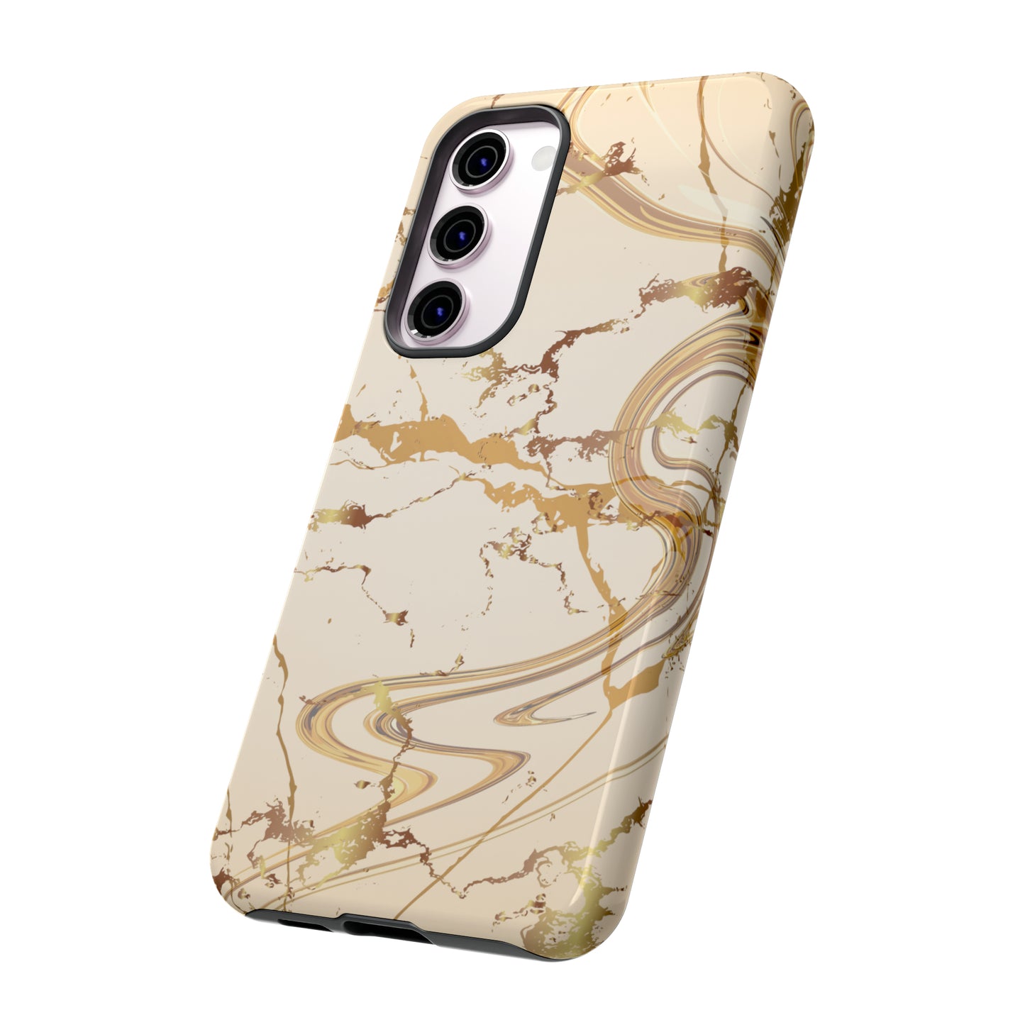 Gold Marble Tough Cases