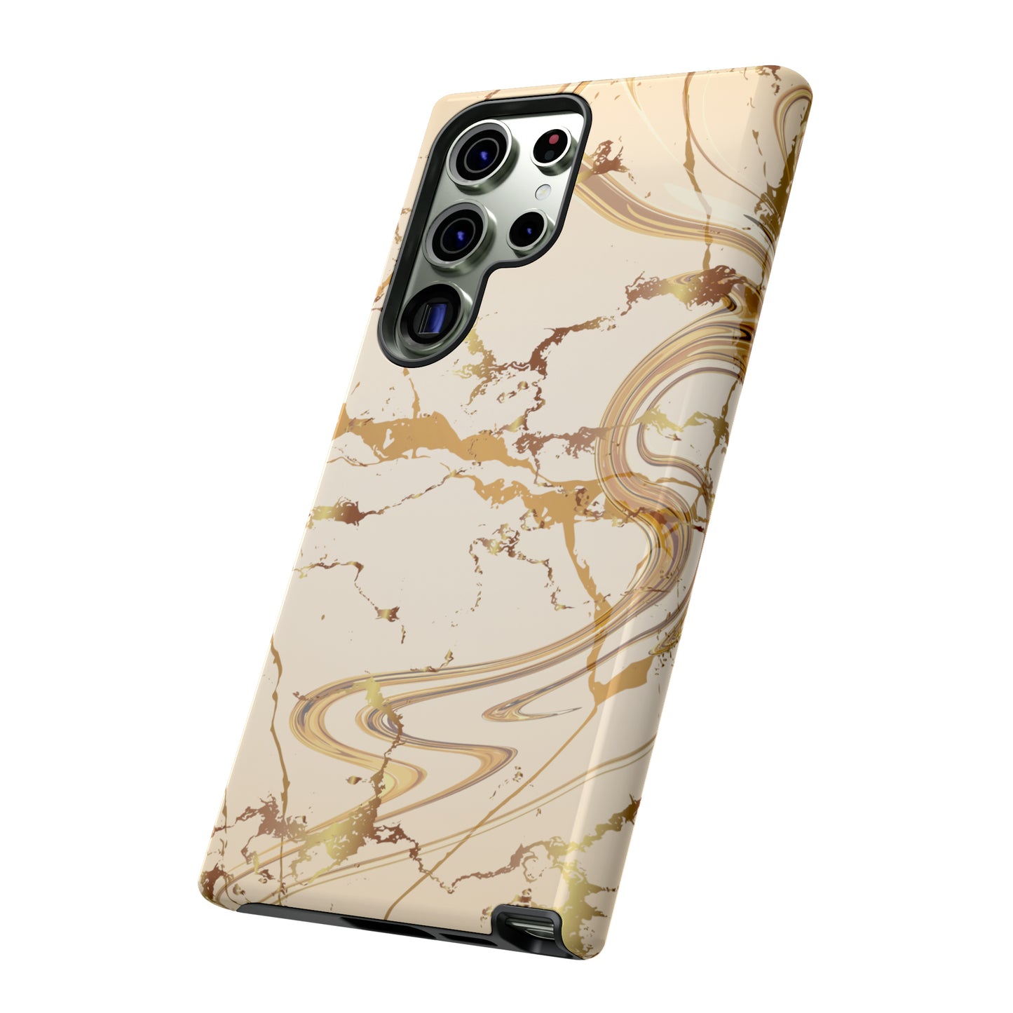 Gold Marble Tough Cases