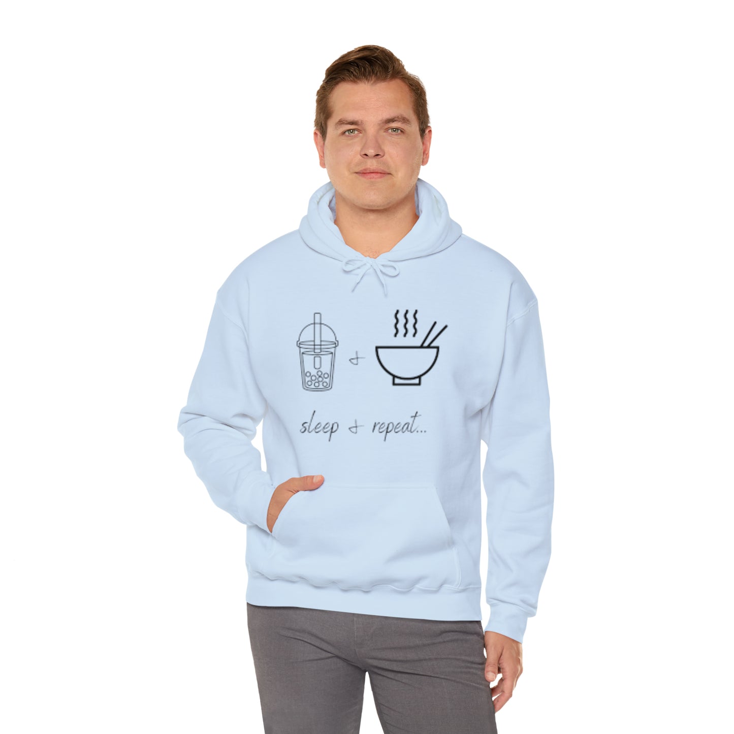 Boba Tea Unisex Heavy Blend™ Hooded Sweatshirt