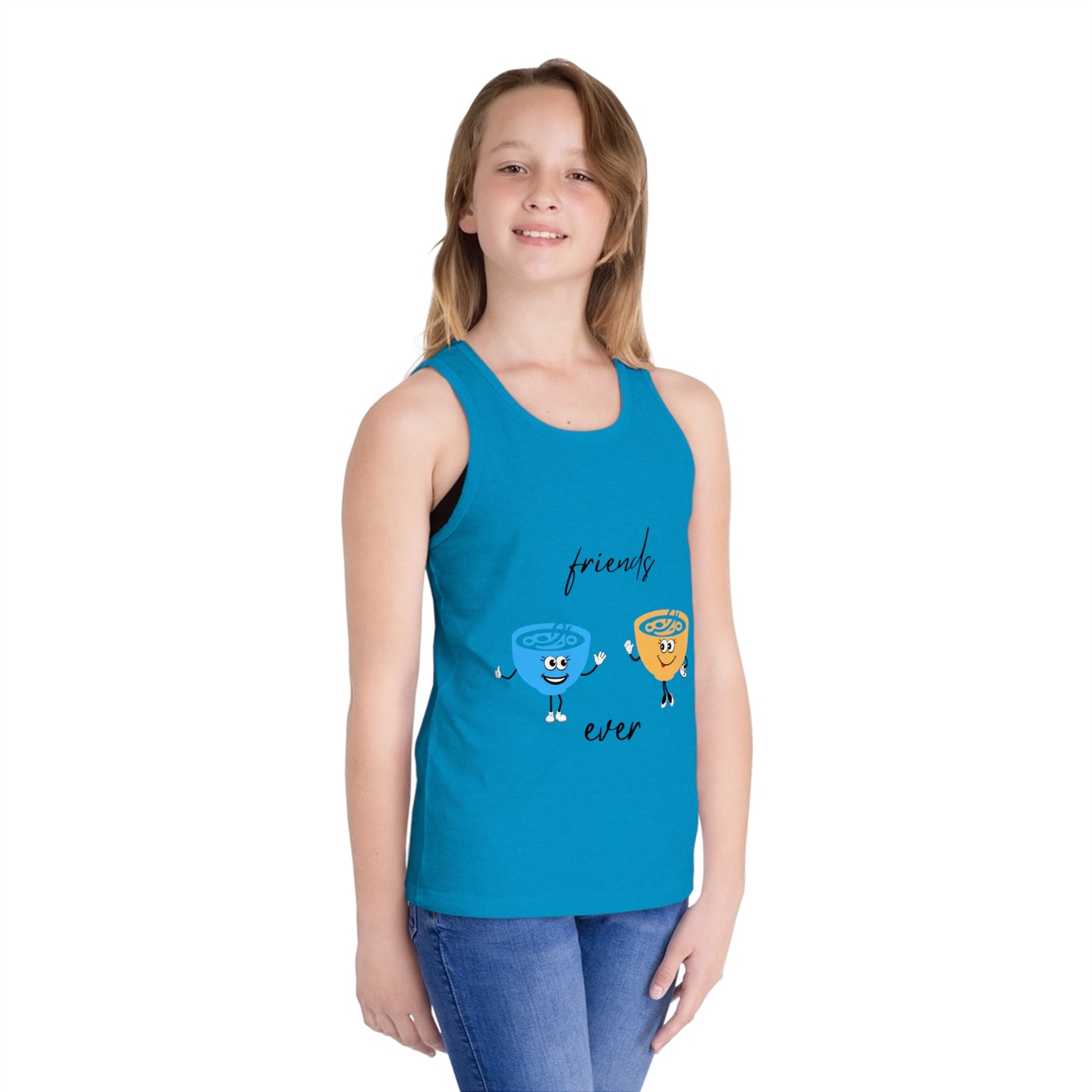 Firends Pho Ever Kid's Jersey Tank Top