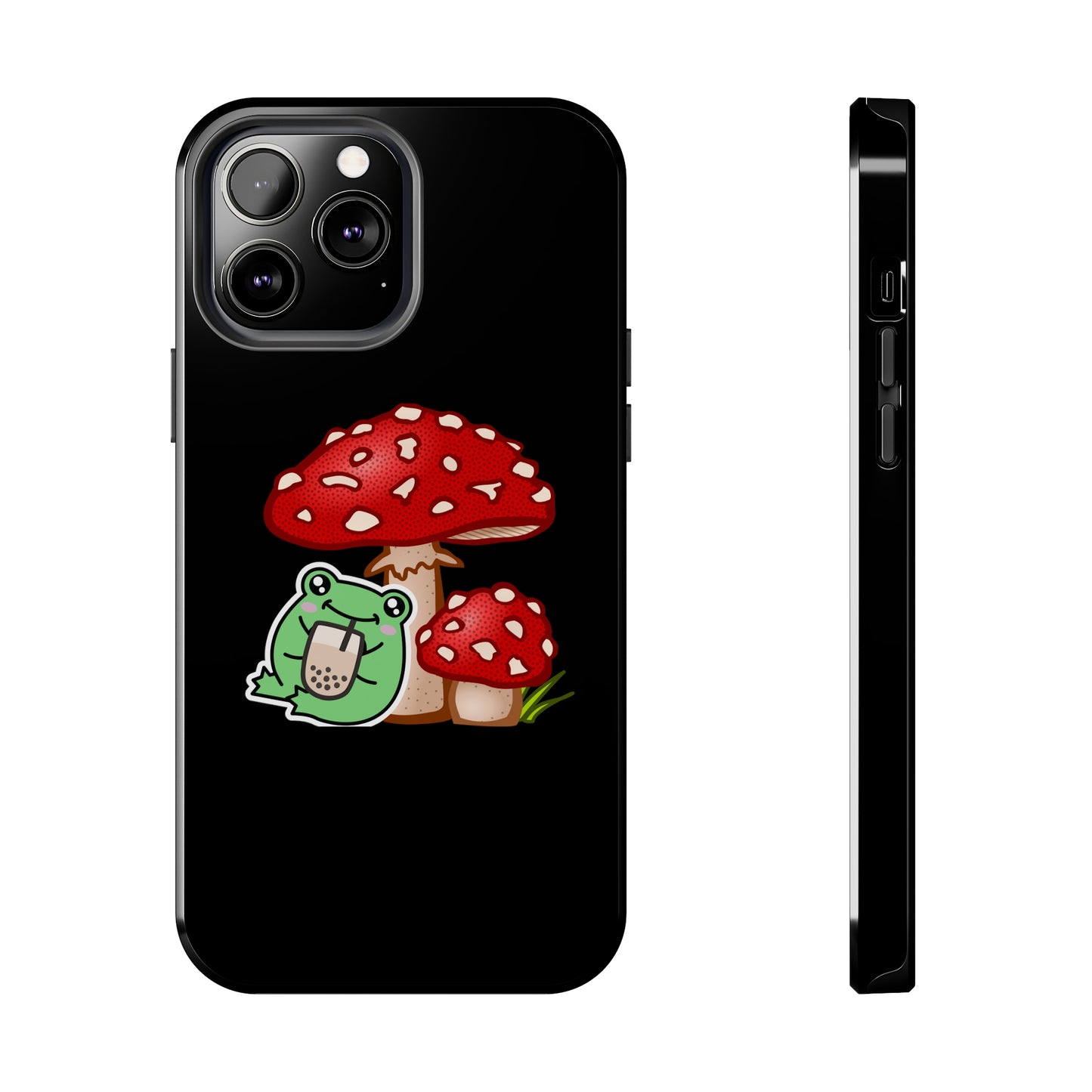 Frog Mushroom Tough Phone Cases