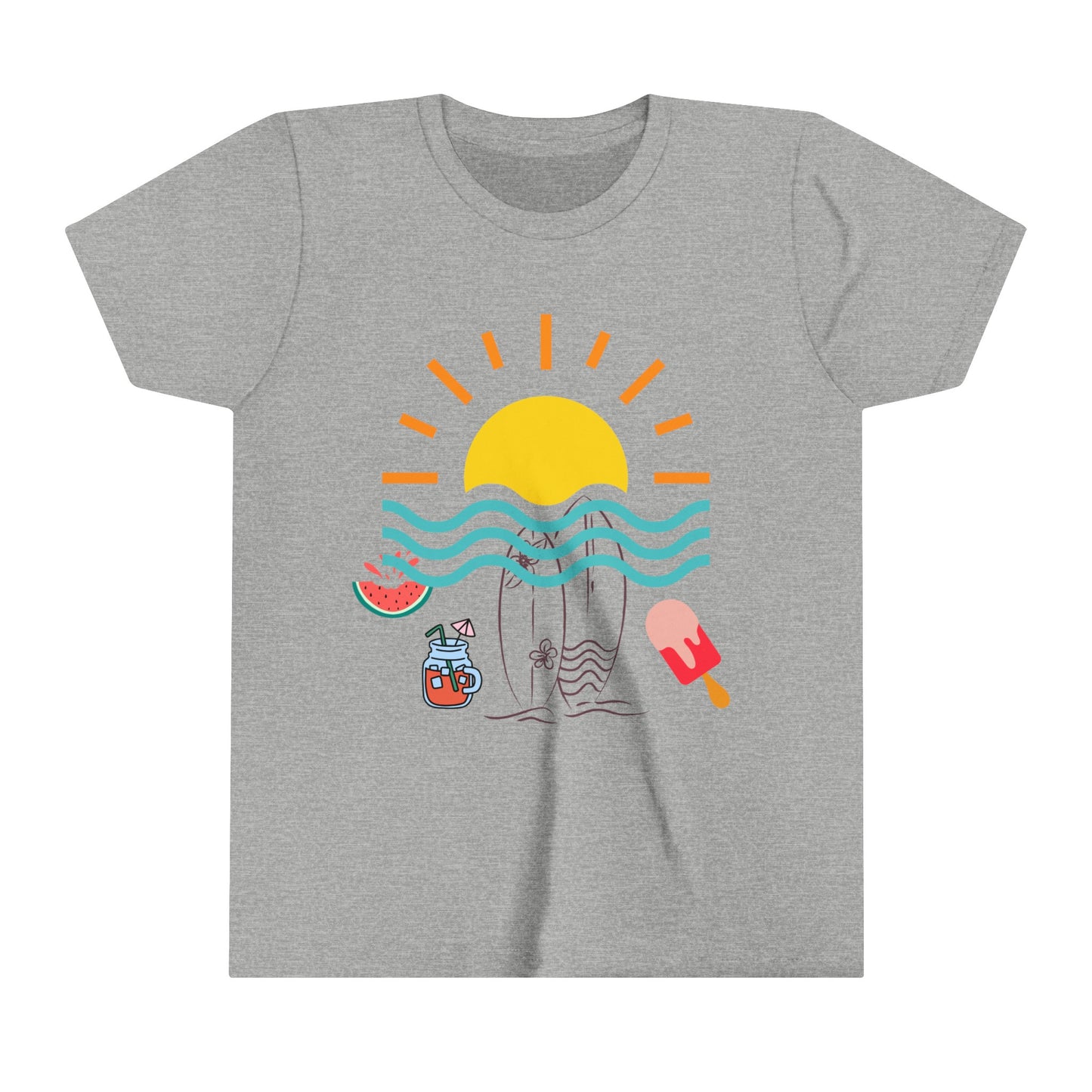 Summer Vibes Youth Short Sleeve Tee