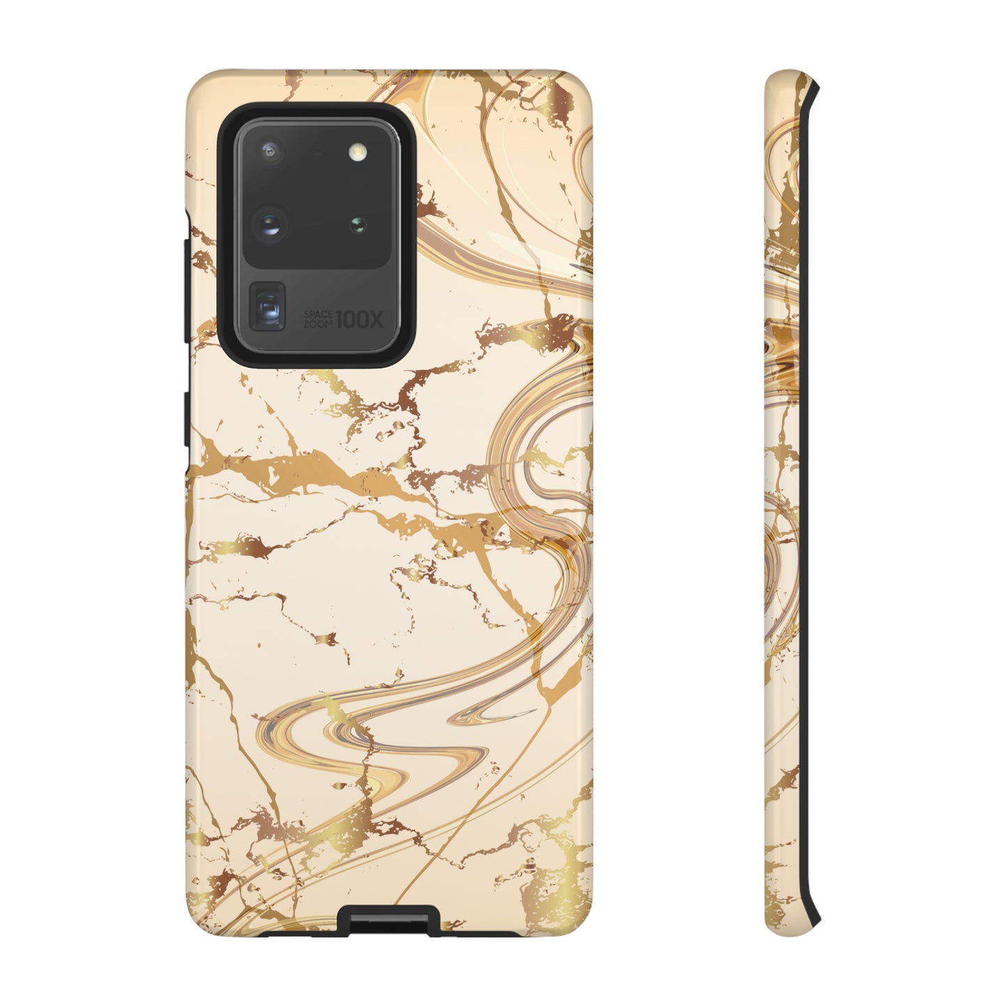 Gold Marble Tough Cases