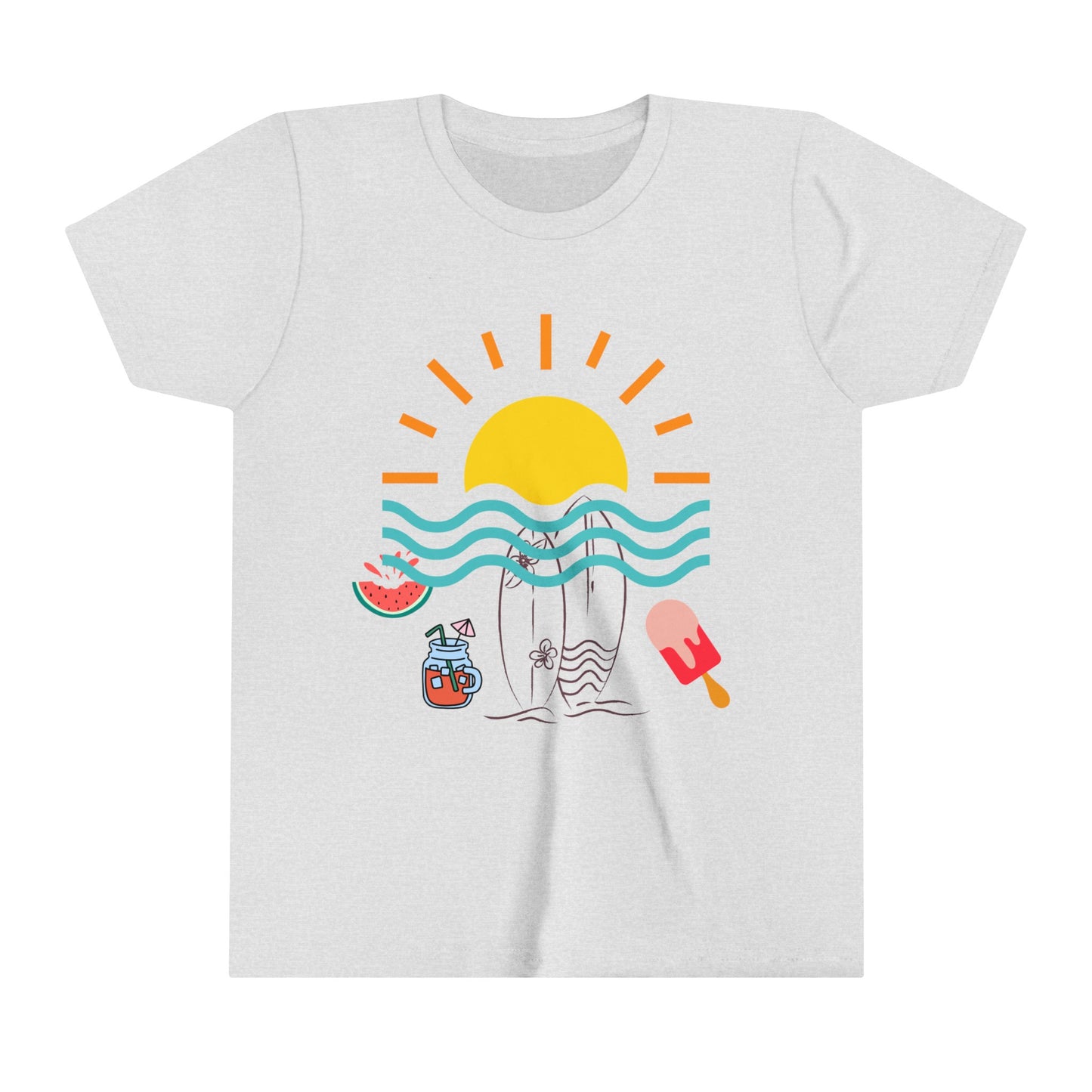 Summer Vibes Youth Short Sleeve Tee