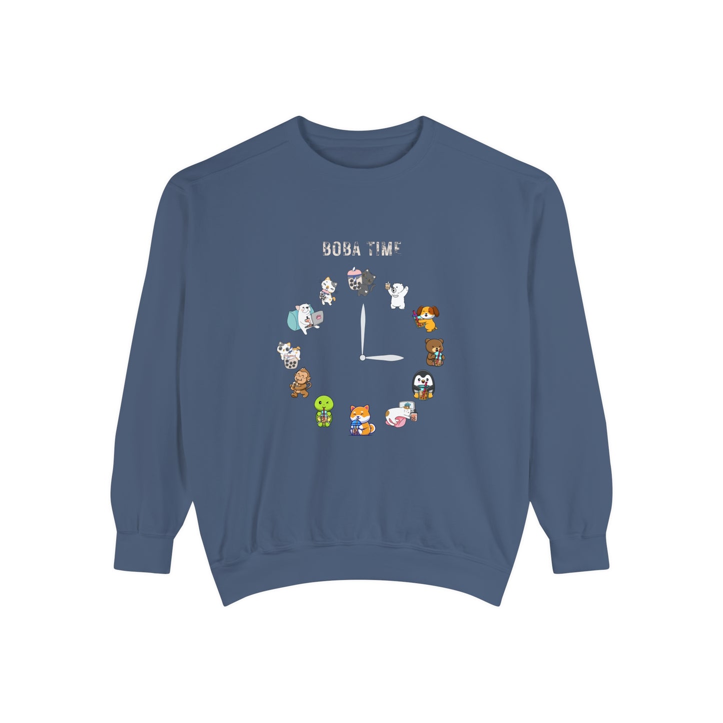 Boba Tea Clock Unisex Sweatshirt