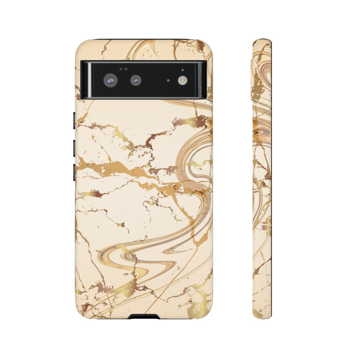 Gold Marble Tough Cases