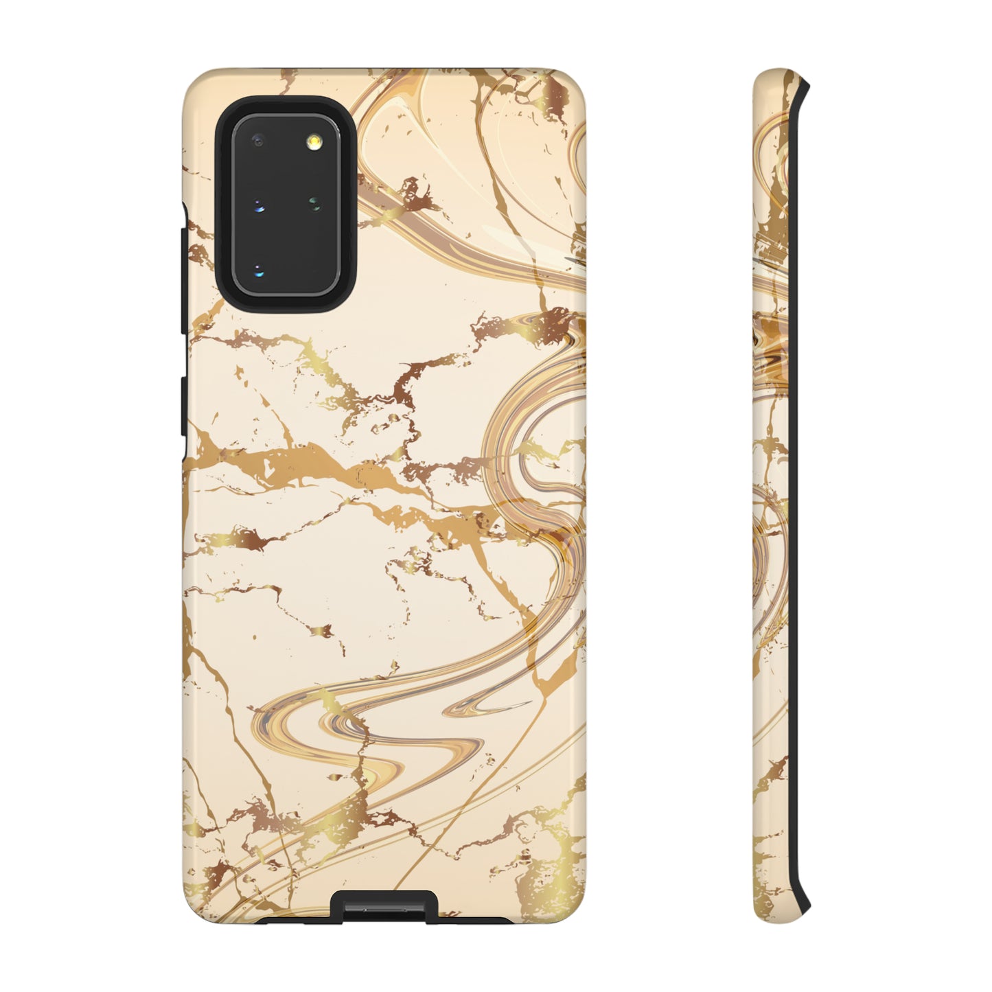 Gold Marble Tough Cases