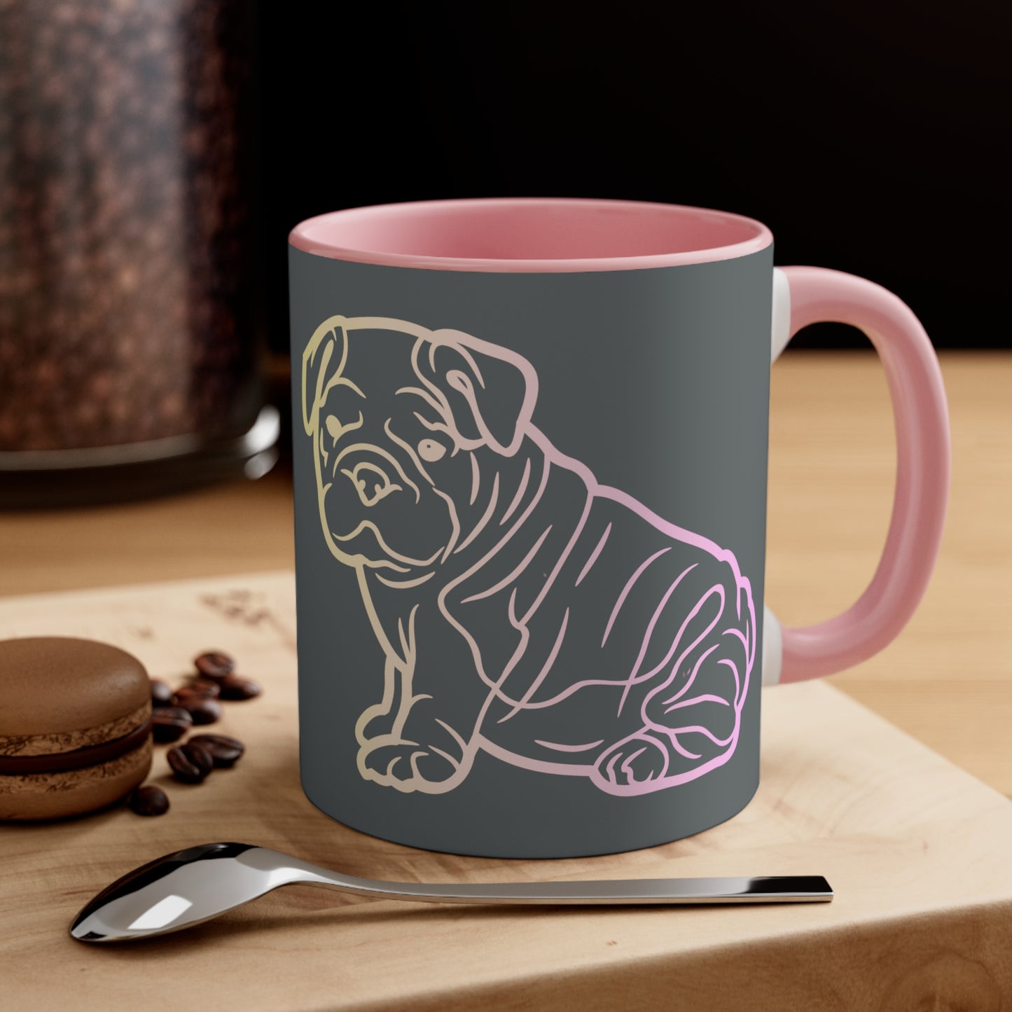 English Bulldog Accent Coffee Mug, 11oz