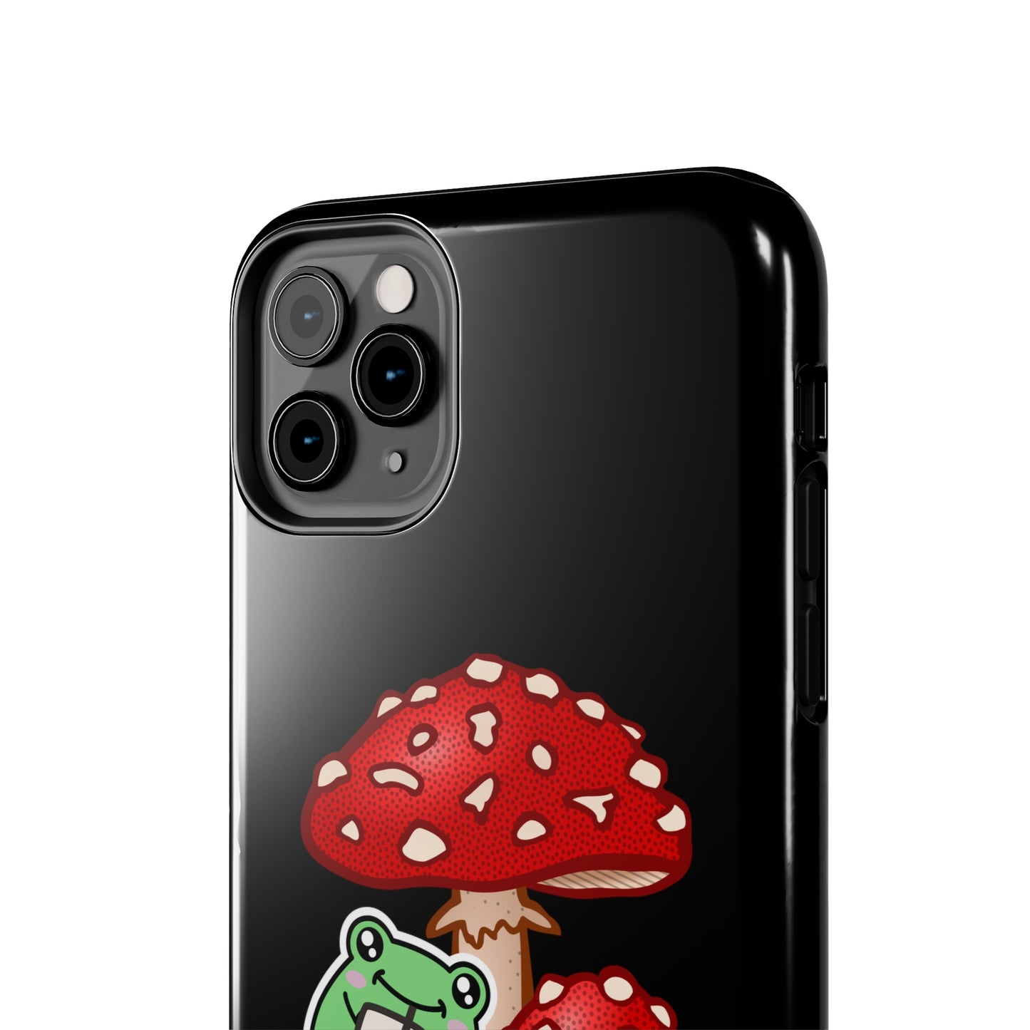 Frog Mushroom Tough Phone Cases