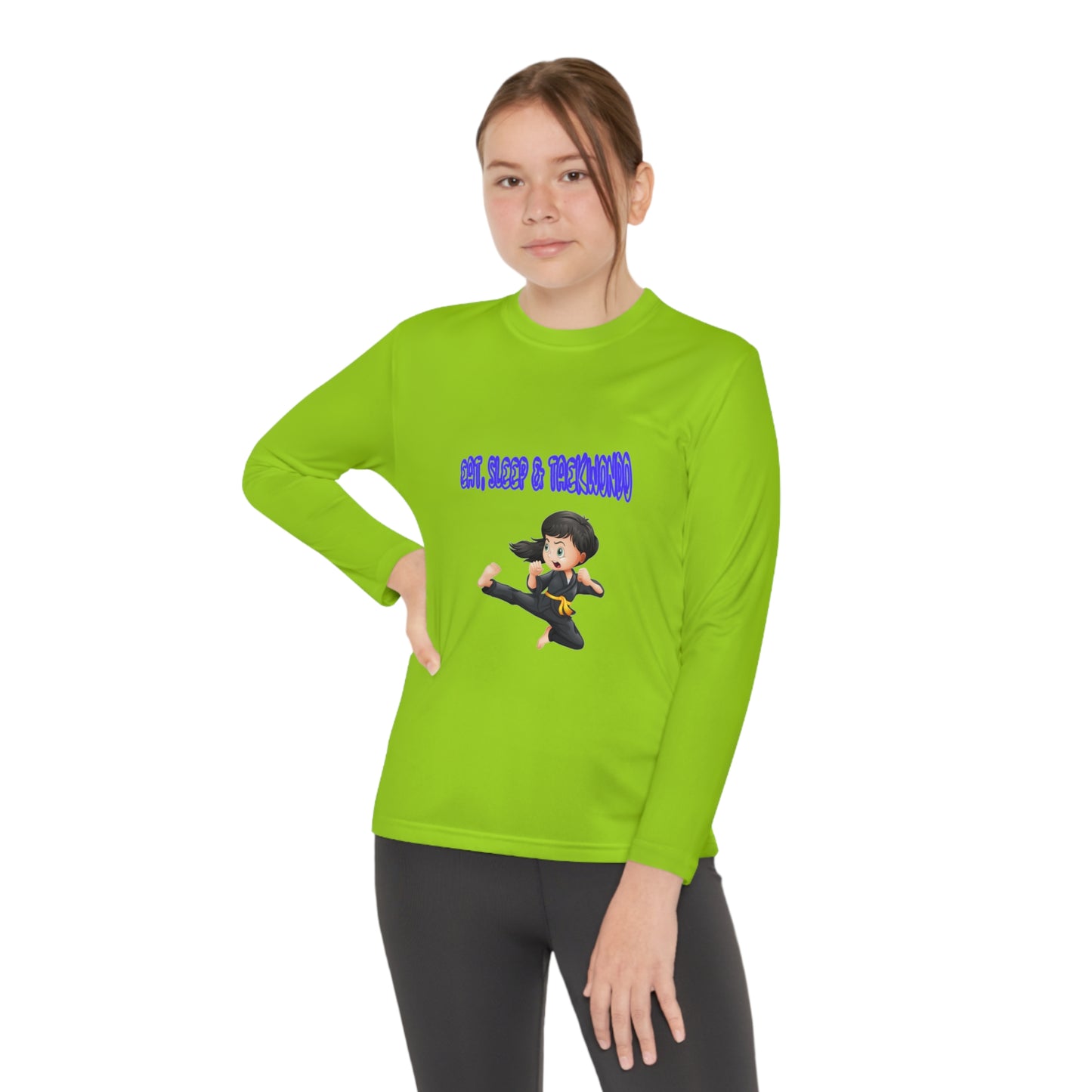 Taekwondo Youth Long Sleeve Competitor Tee