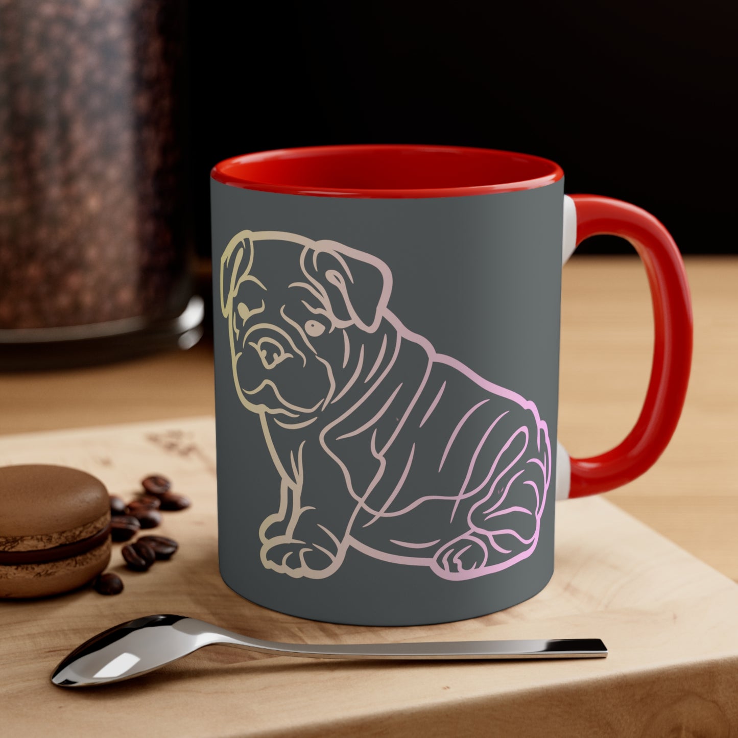 English Bulldog Accent Coffee Mug, 11oz