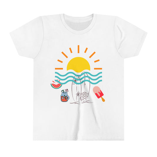 Summer Vibes Youth Short Sleeve Tee