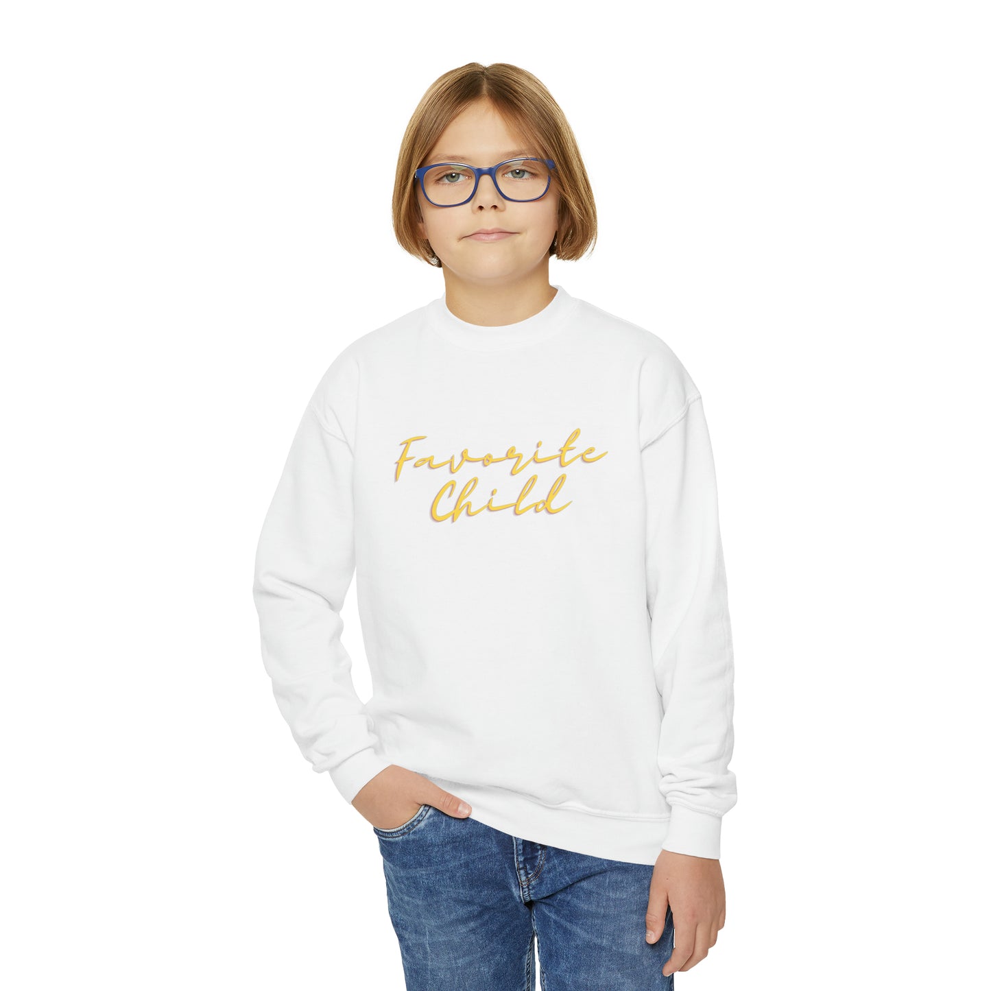 Favorite Child Youth Crewneck Sweatshirt