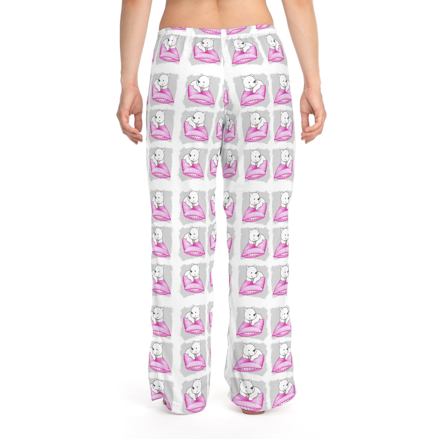 Boba Bear Pillow Women's Pajama Pants