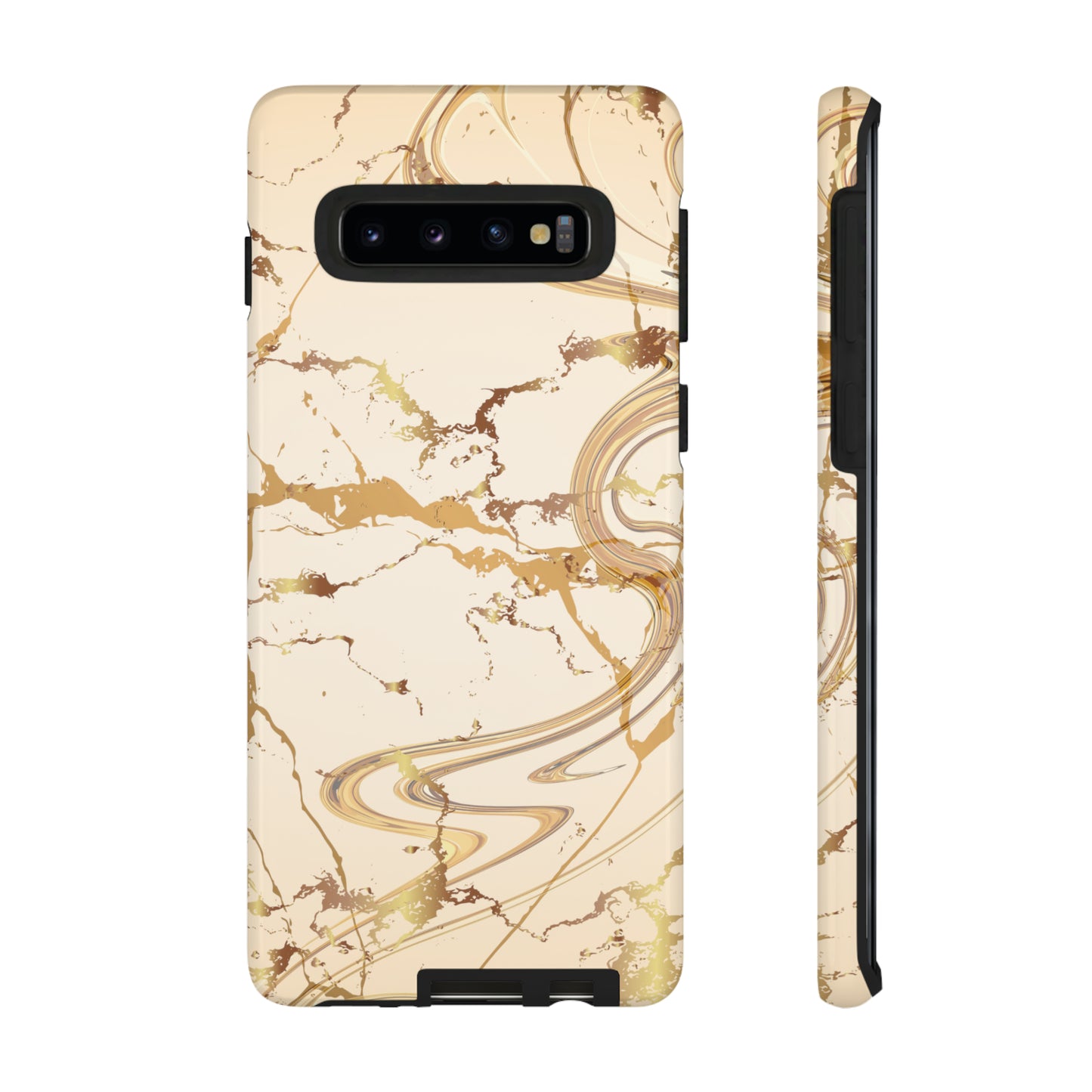 Gold Marble Tough Cases