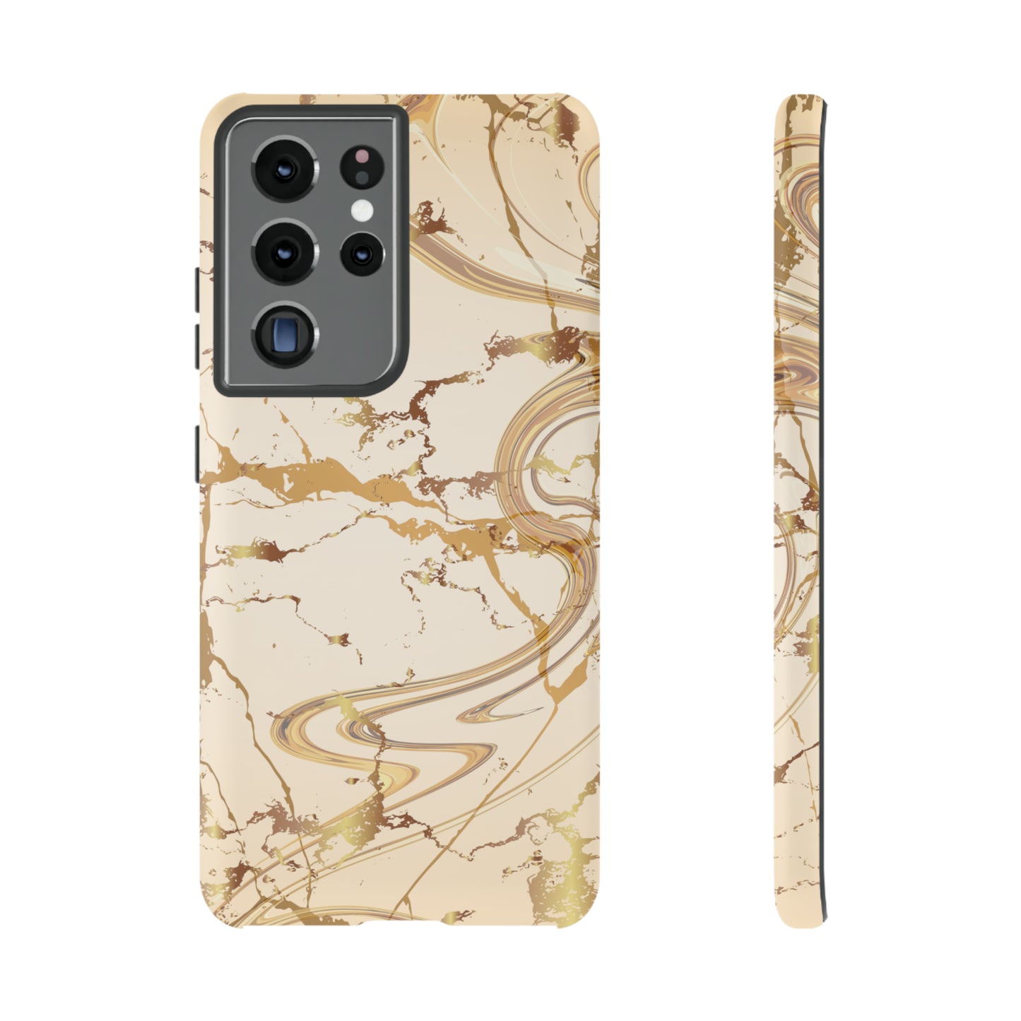 Gold Marble Tough Cases