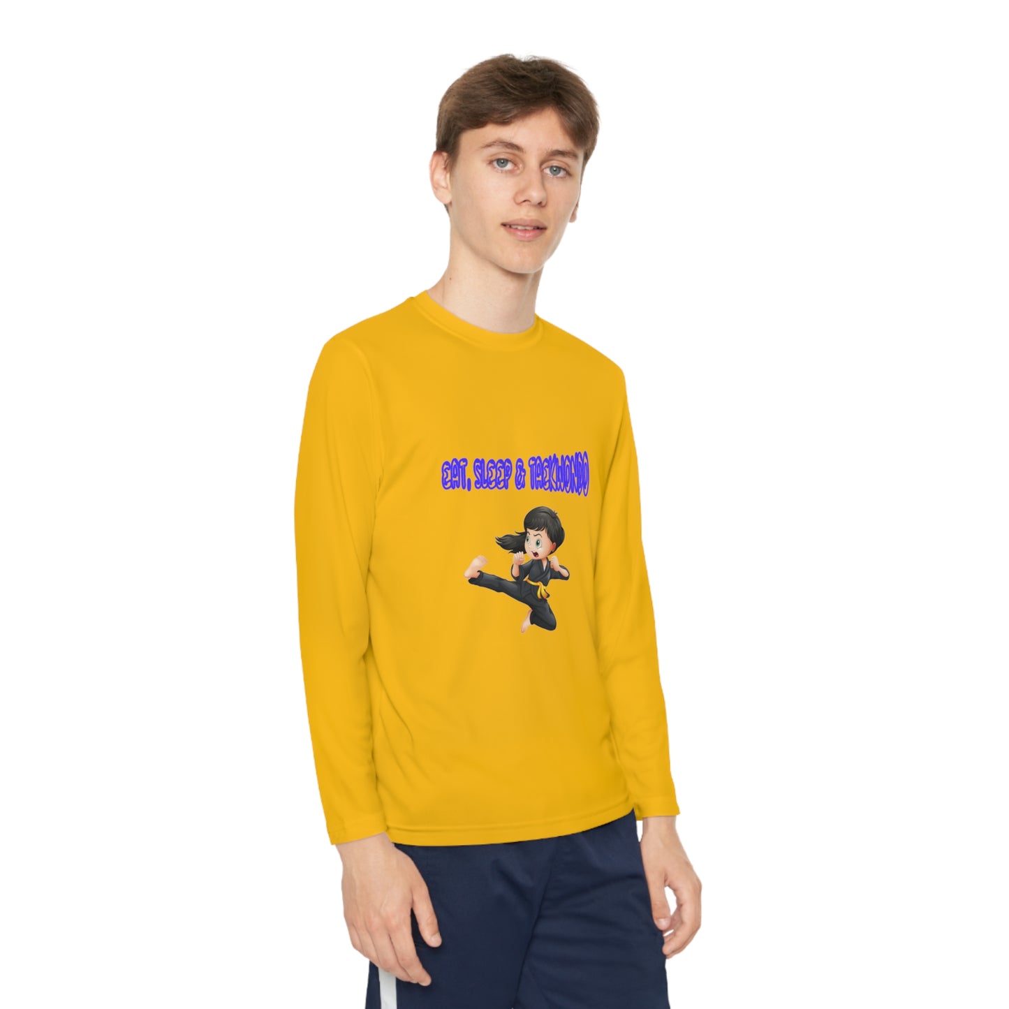 Taekwondo Youth Long Sleeve Competitor Tee