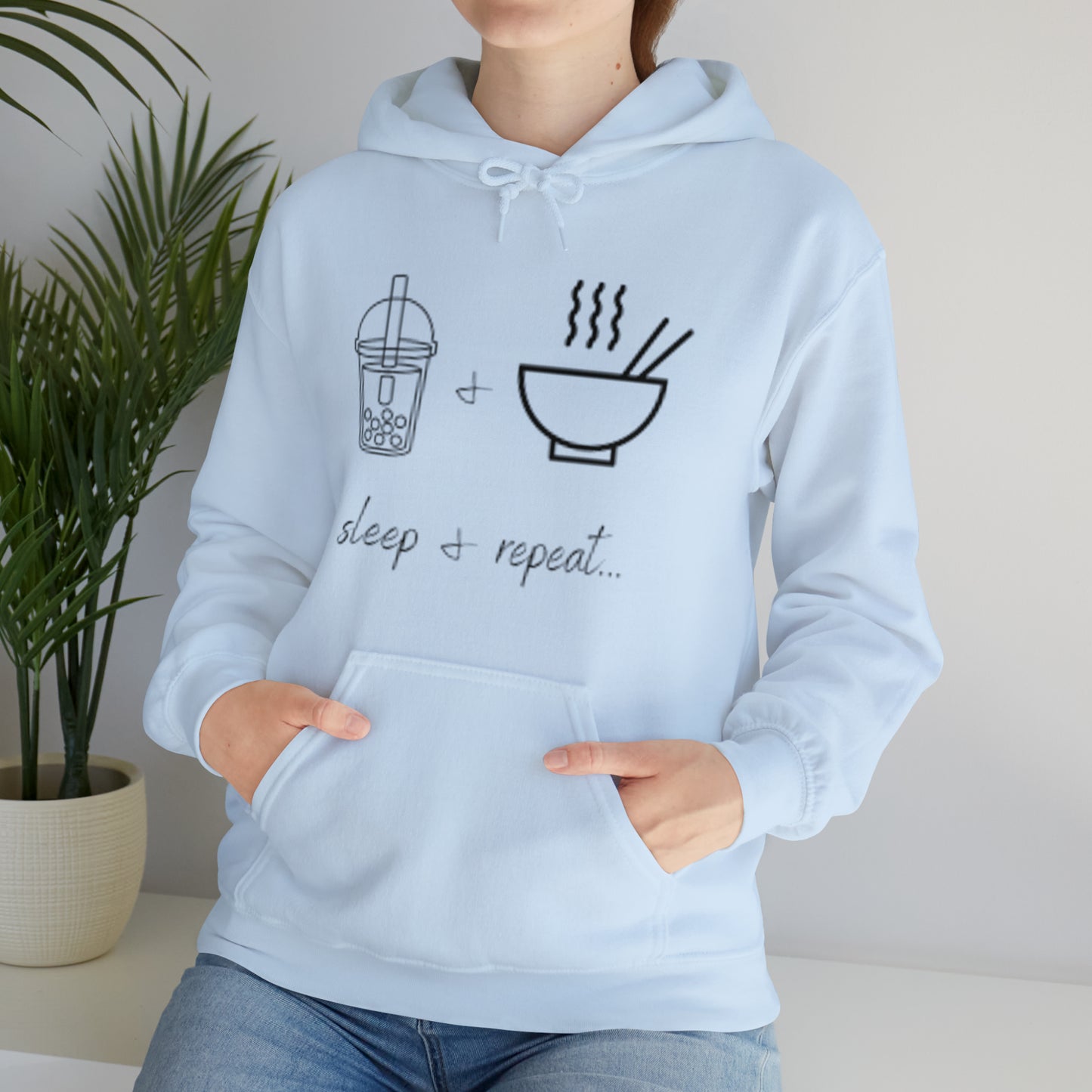 Boba Tea Unisex Heavy Blend™ Hooded Sweatshirt