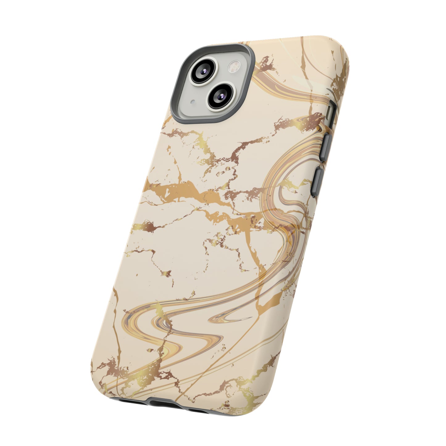 Gold Marble Tough Cases