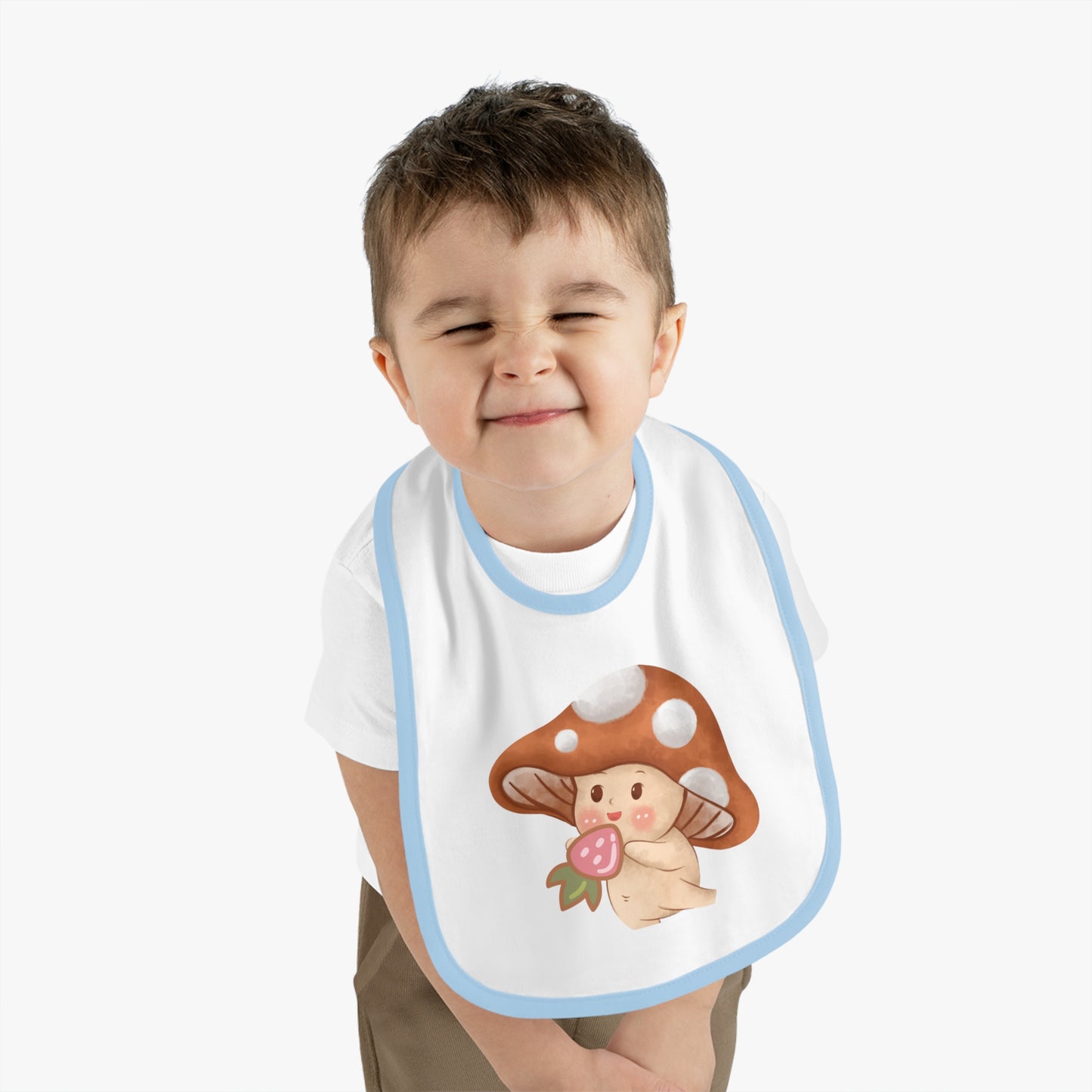 Baby Mushroom Bib