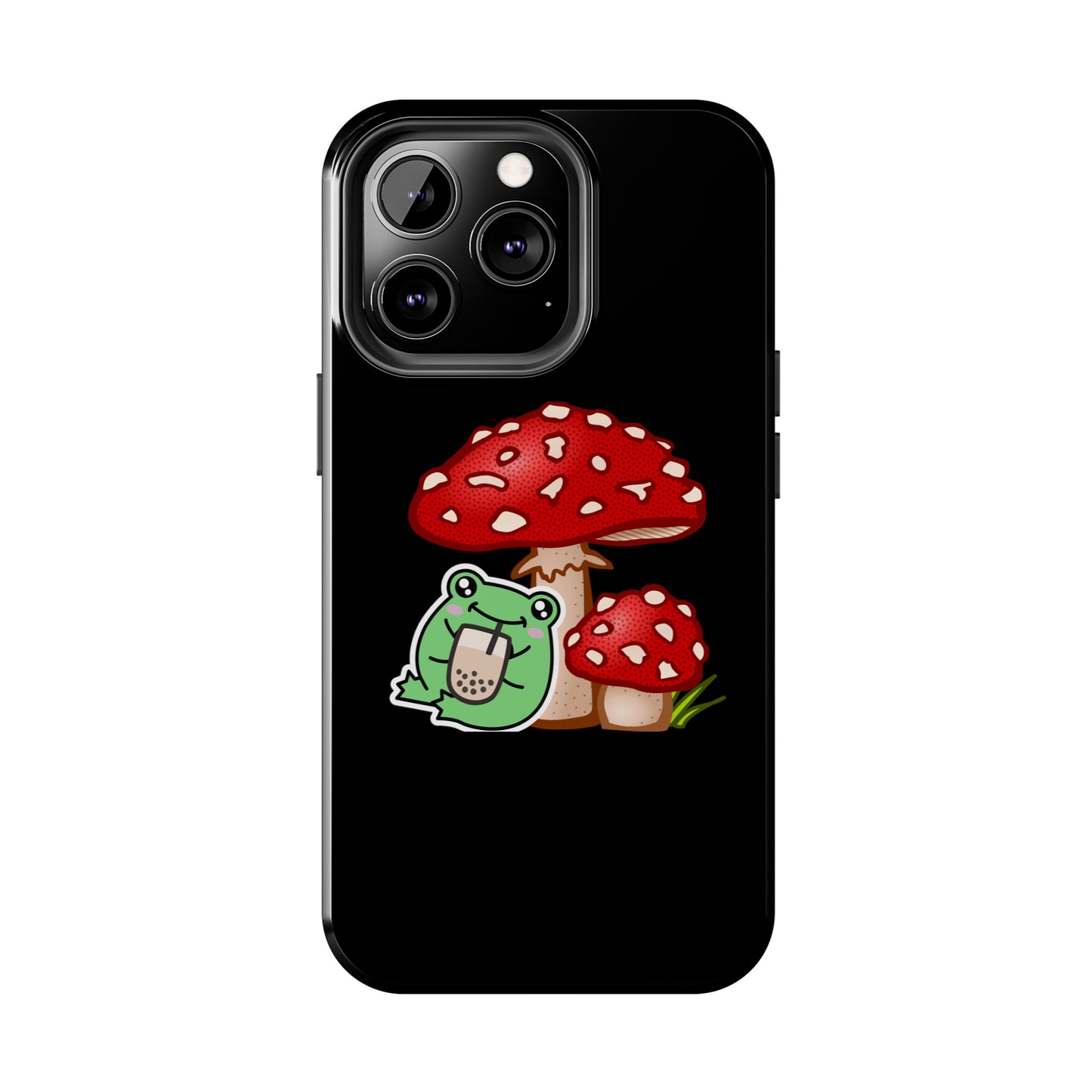 Frog Mushroom Tough Phone Cases