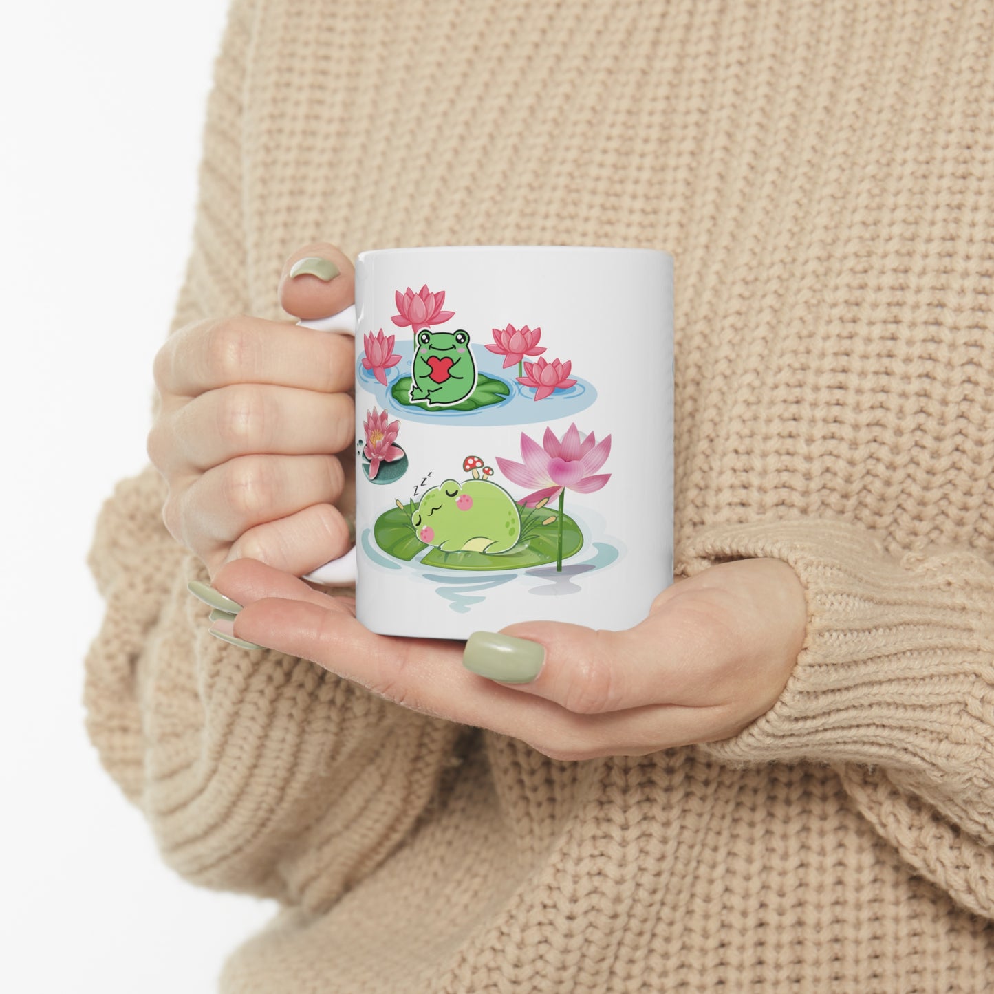 Frog Ceramic Mug 11oz