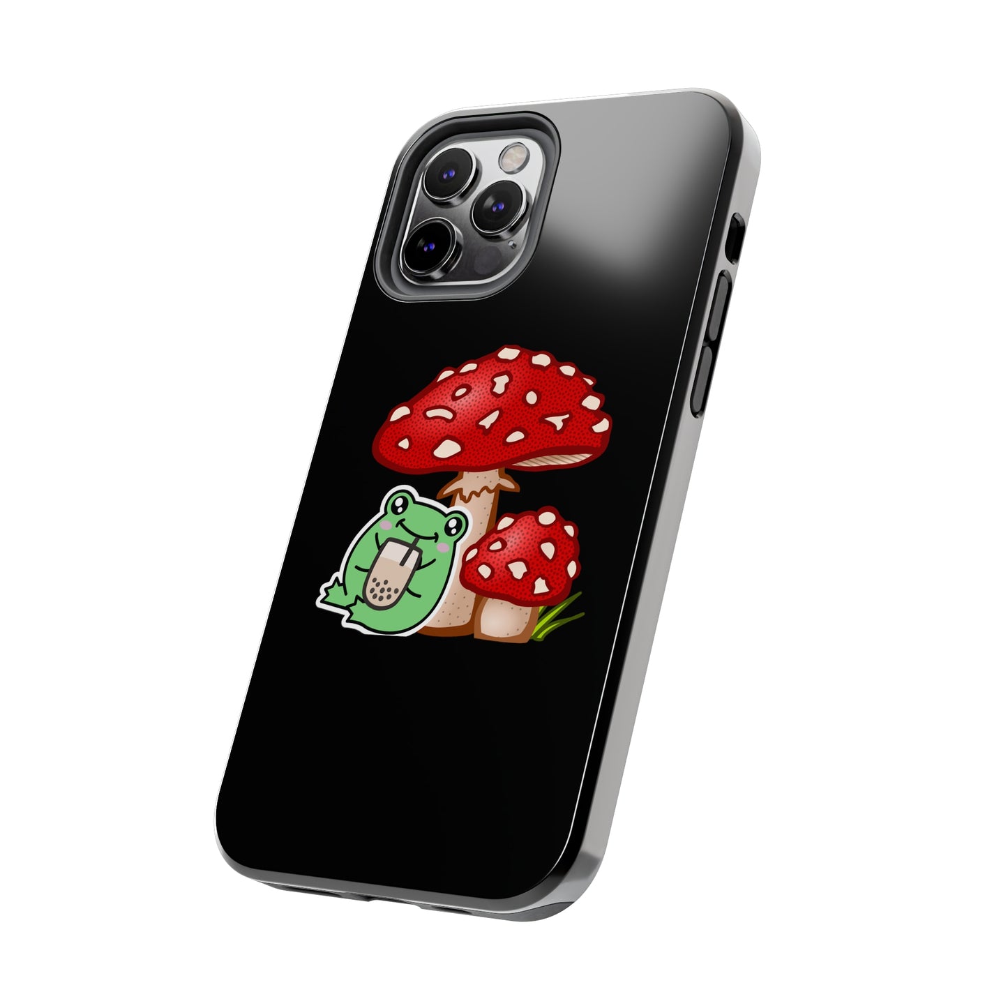 Frog Mushroom Tough Phone Cases