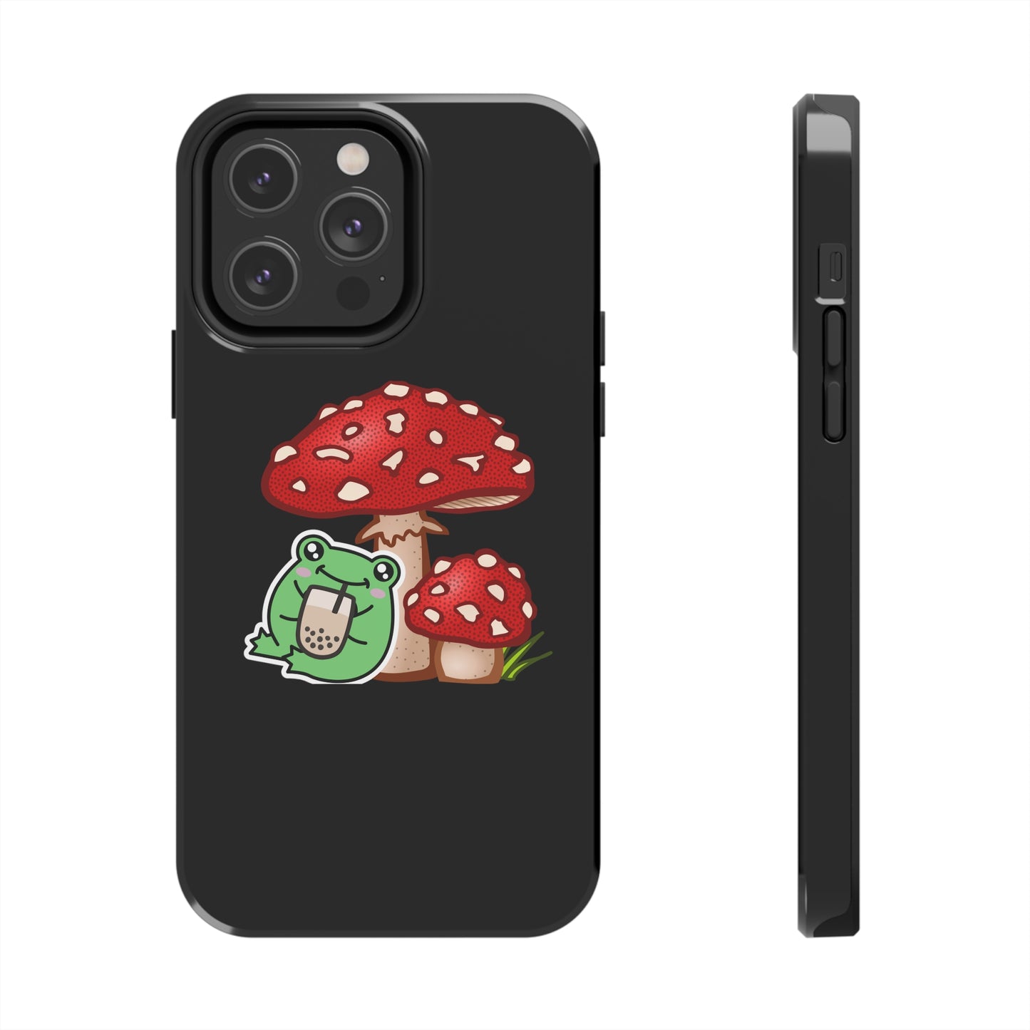 Frog Mushroom Tough Phone Cases