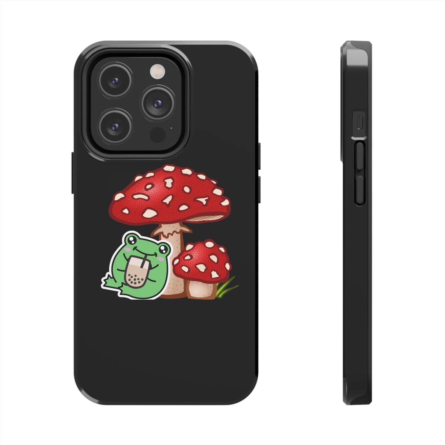 Frog Mushroom Tough Phone Cases