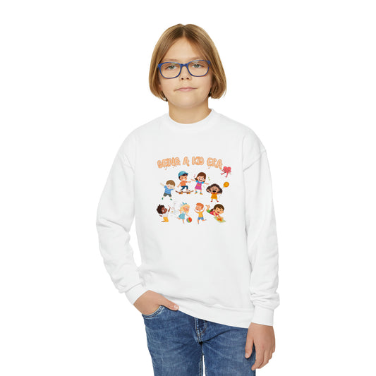 Being a Kid Era Youth Crewneck Sweatshirt