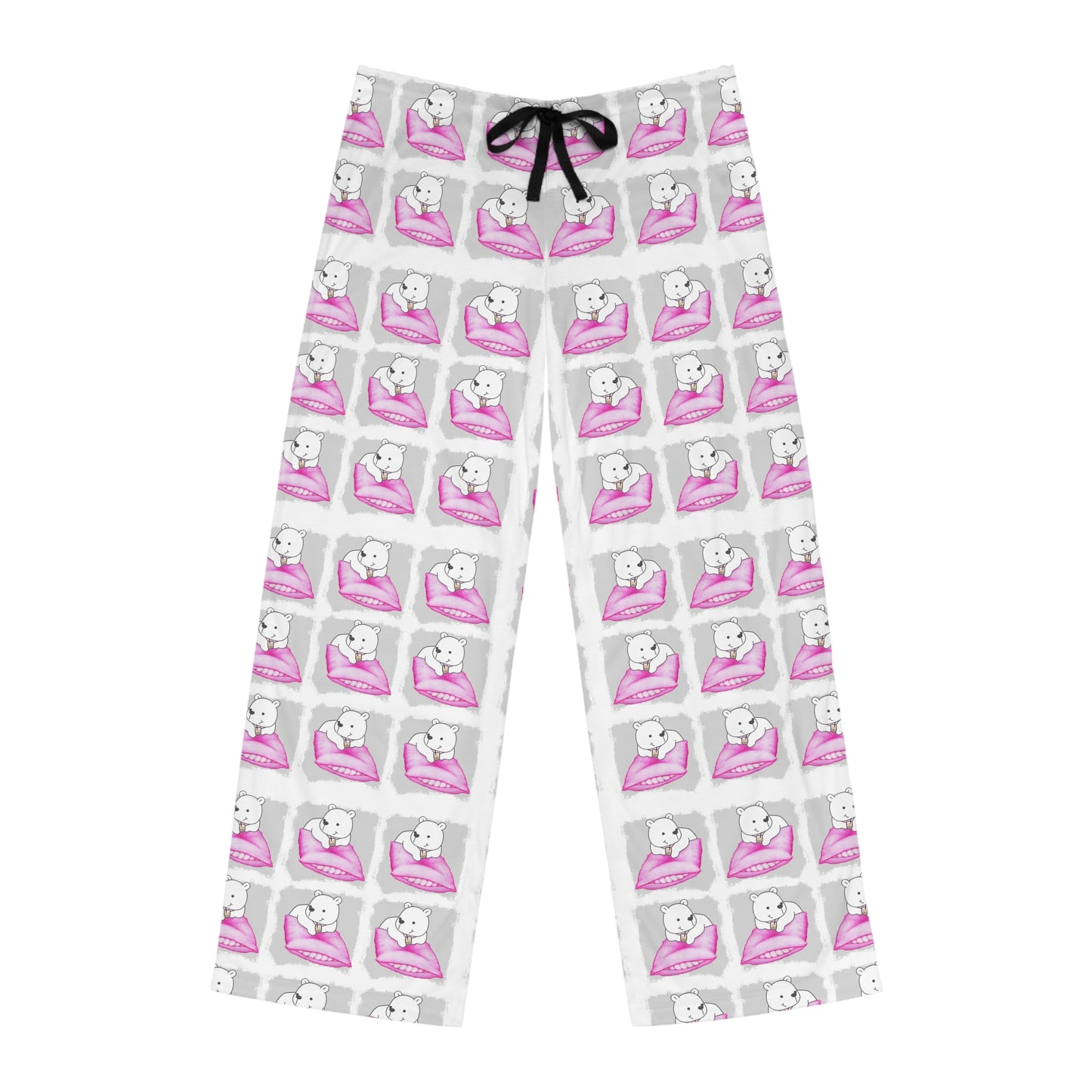 Boba Bear Pillow Men's Pajama Pants