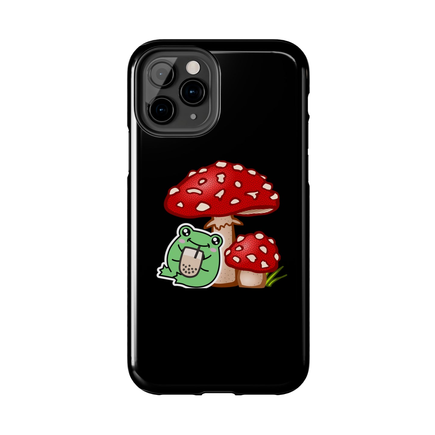 Frog Mushroom Tough Phone Cases