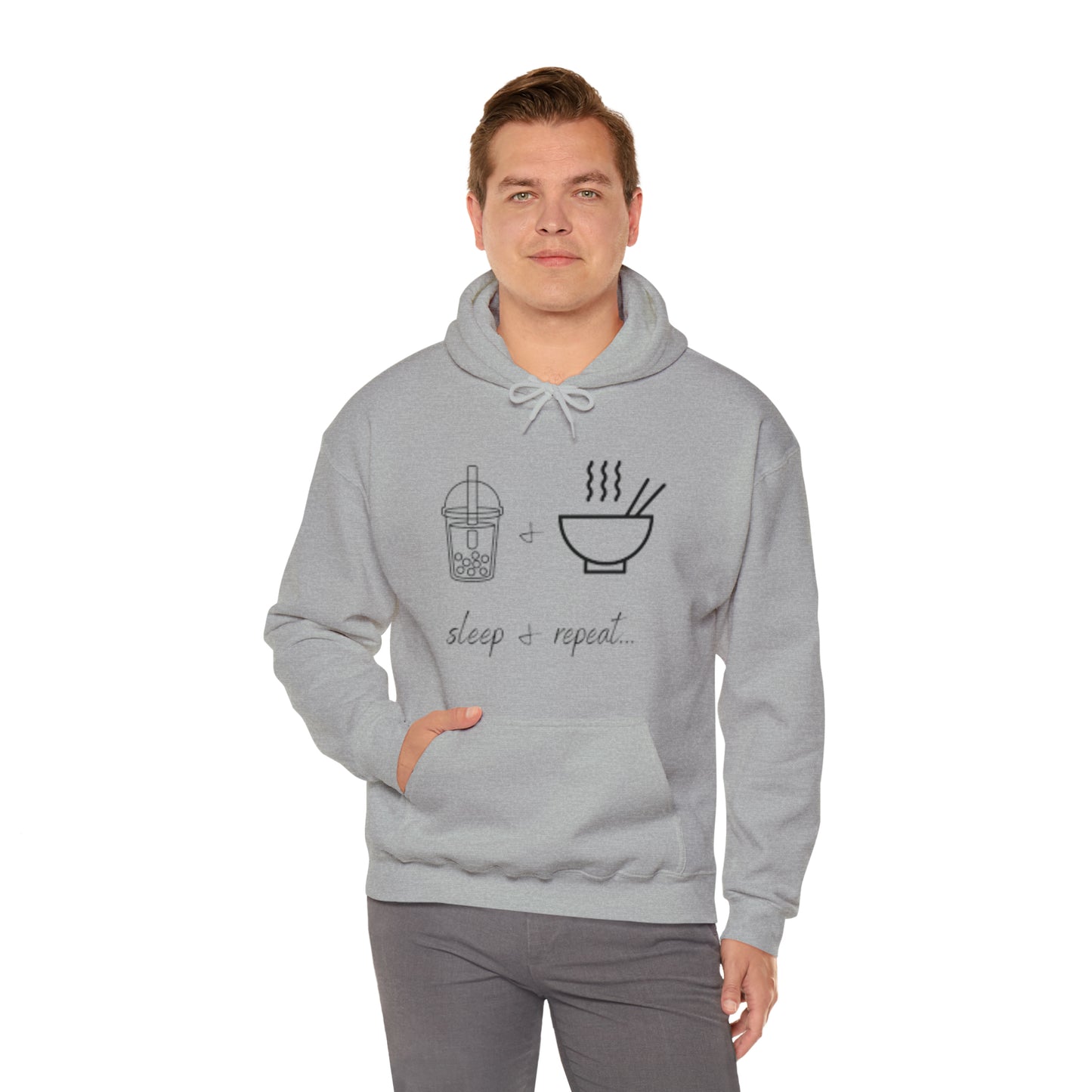 Boba Tea Unisex Heavy Blend™ Hooded Sweatshirt