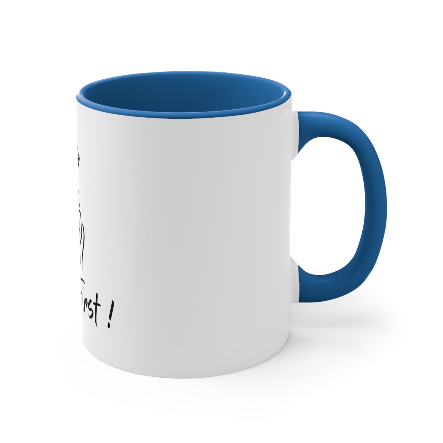 Shhhh Coffee First Accent Coffee Mug, 11oz