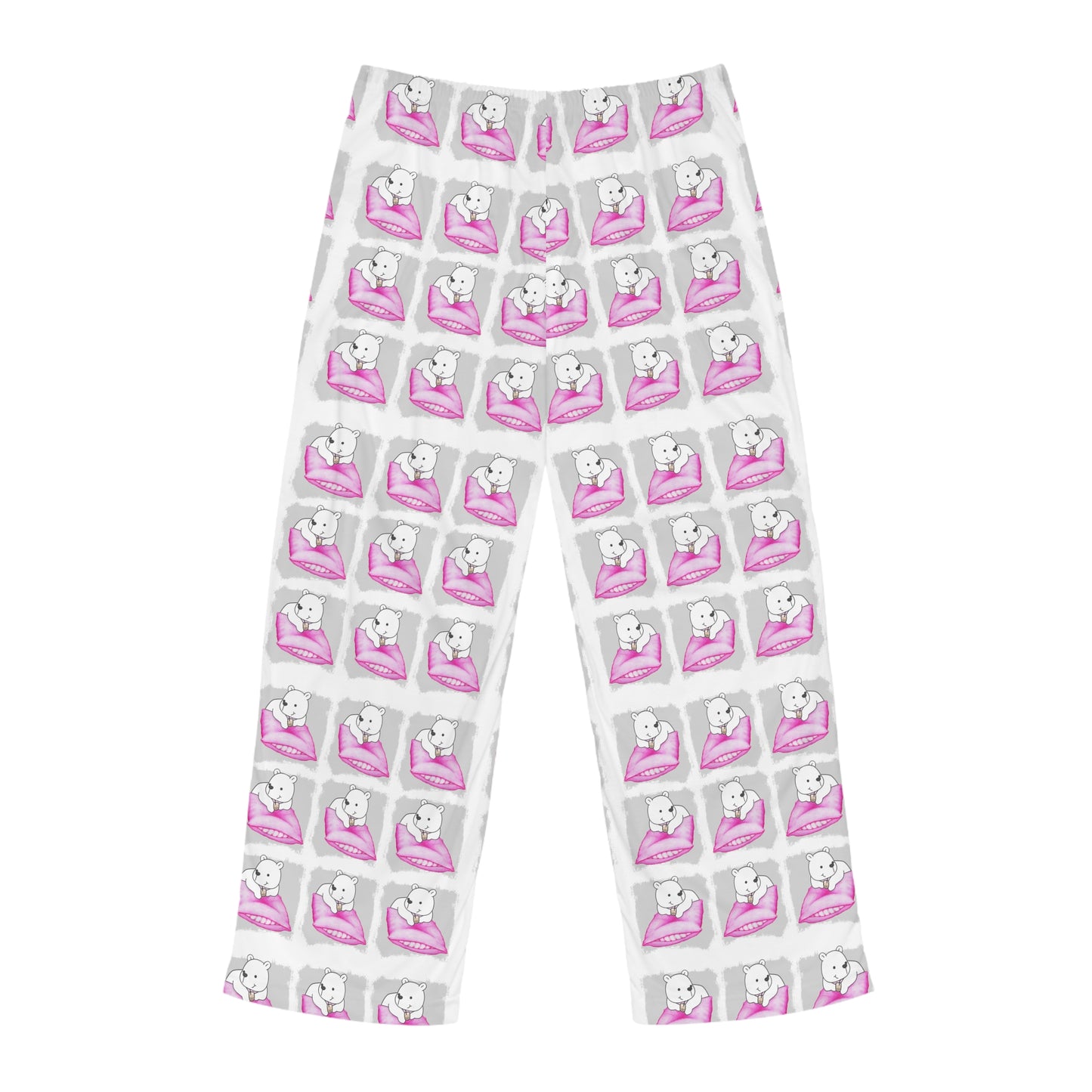 Boba Bear Pillow Men's Pajama Pants