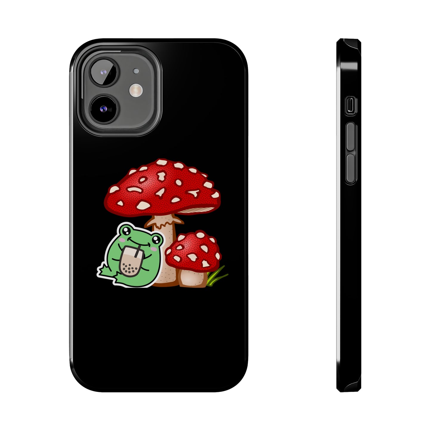 Frog Mushroom Tough Phone Cases