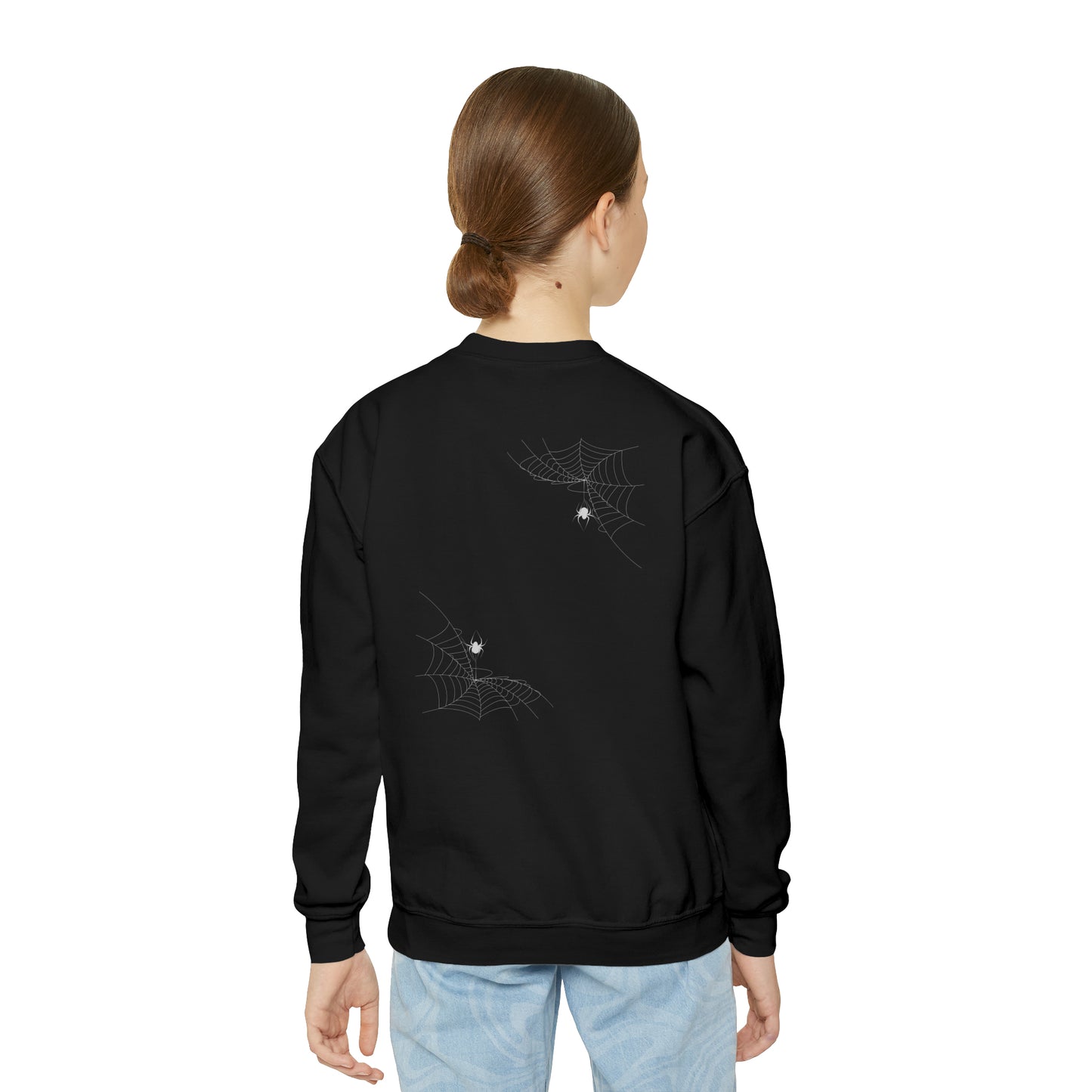 Spiderweb Youth Crewneck Sweatshirt