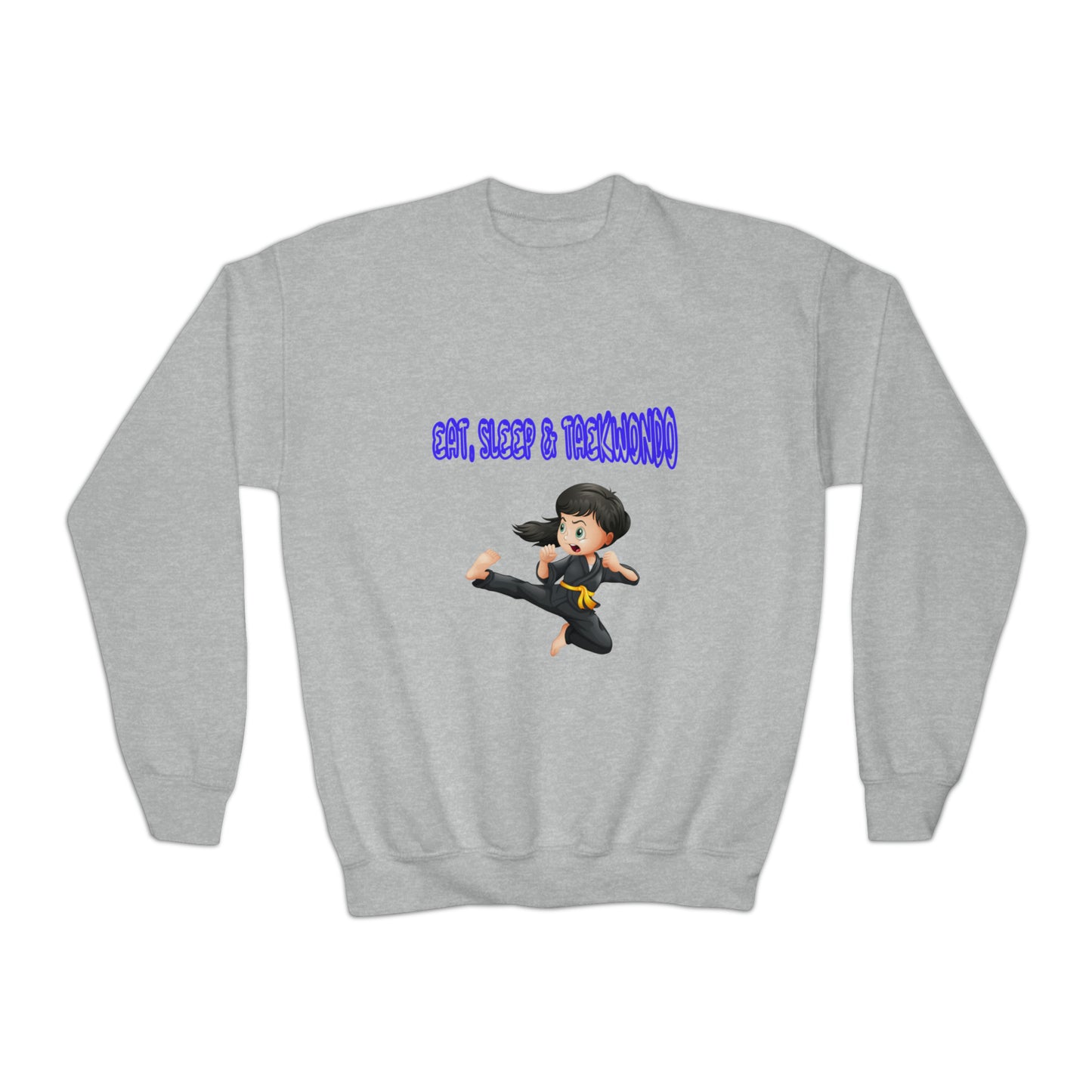 Taekwondo Youth Crewneck Sweatshirt