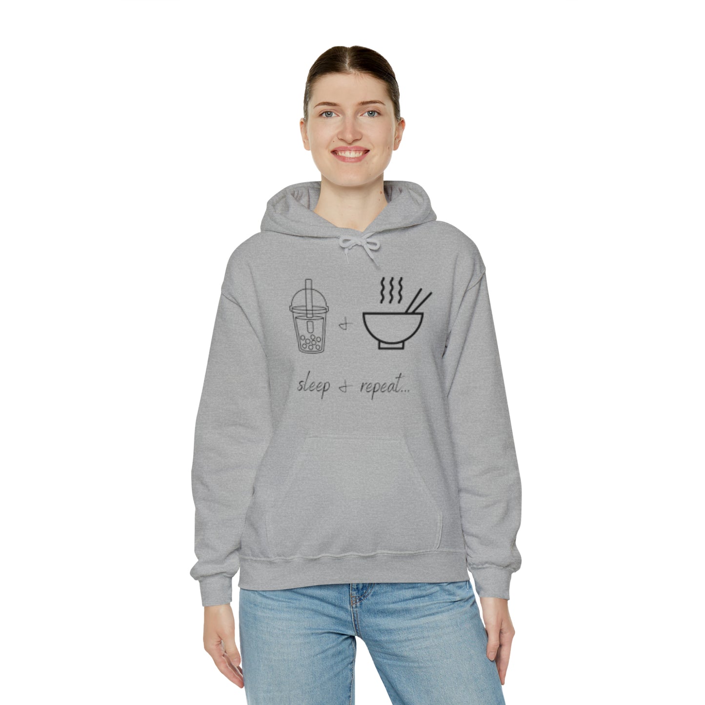 Boba Tea Unisex Heavy Blend™ Hooded Sweatshirt