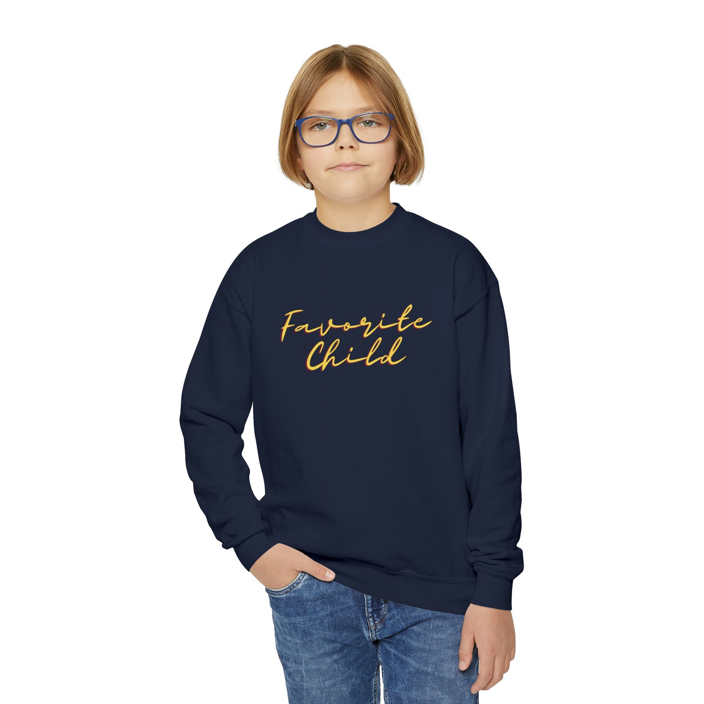 Favorite Child Youth Crewneck Sweatshirt