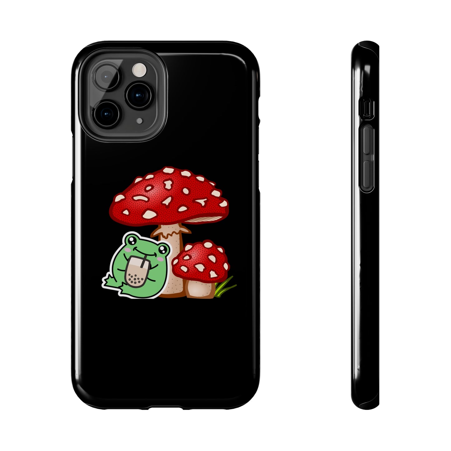 Frog Mushroom Tough Phone Cases