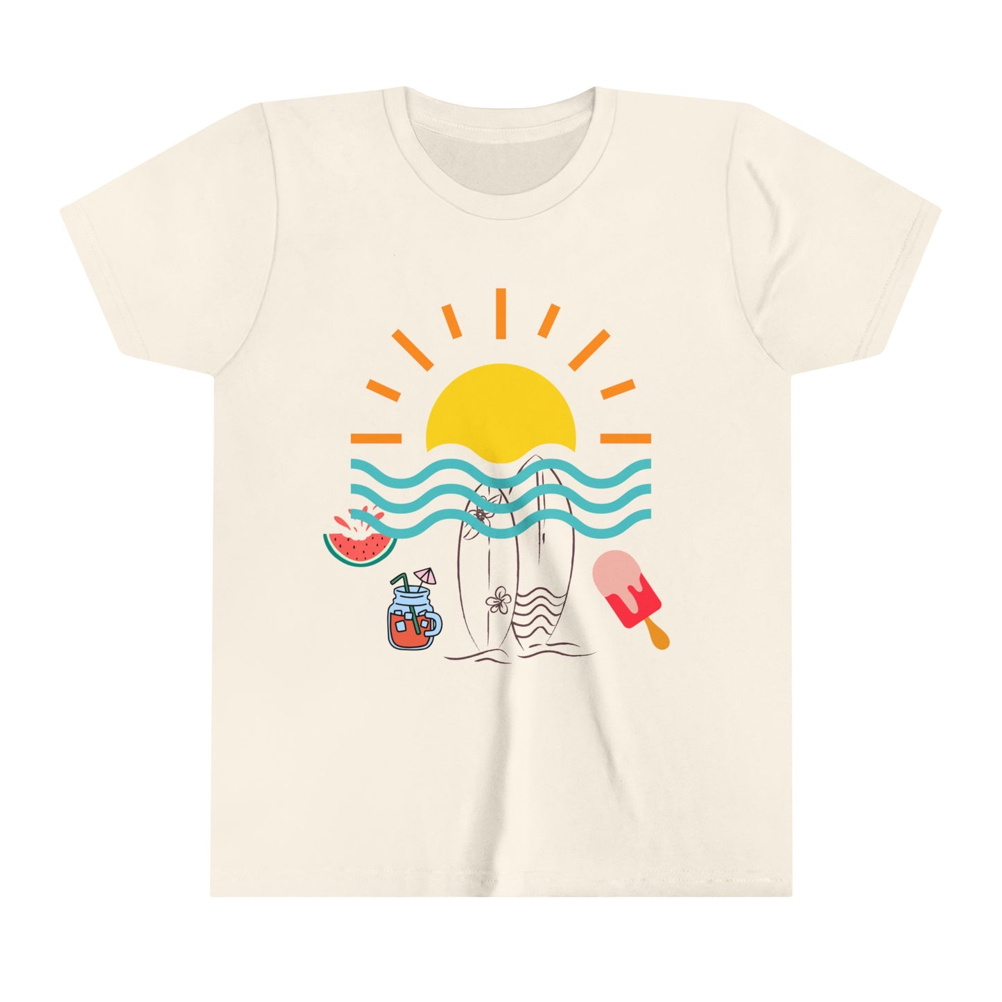 Summer Vibes Youth Short Sleeve Tee